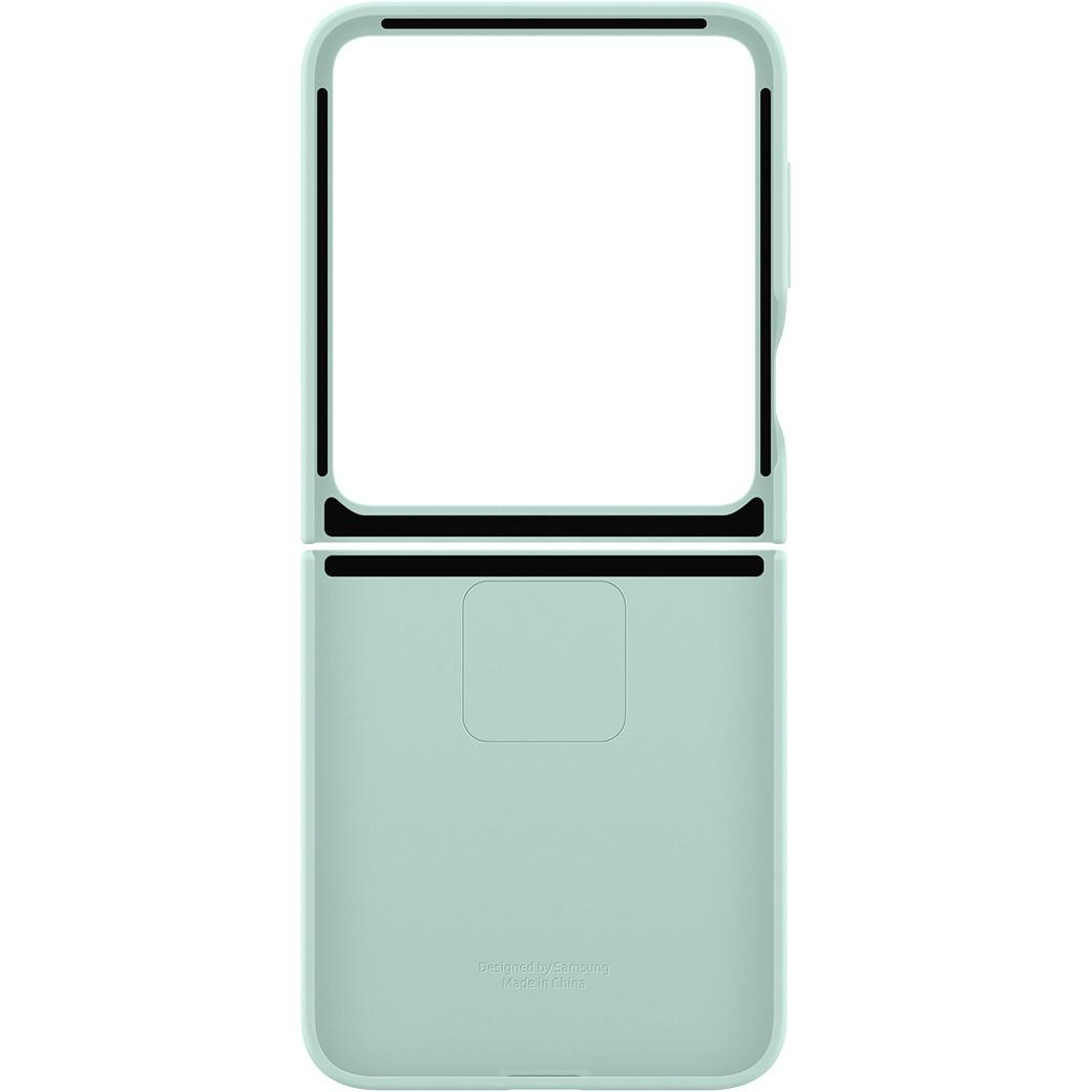 Aksesorë për telefon Samsung / Silicone Case with Ring / Galaxy Z Flip6 – Gjelbër - 6