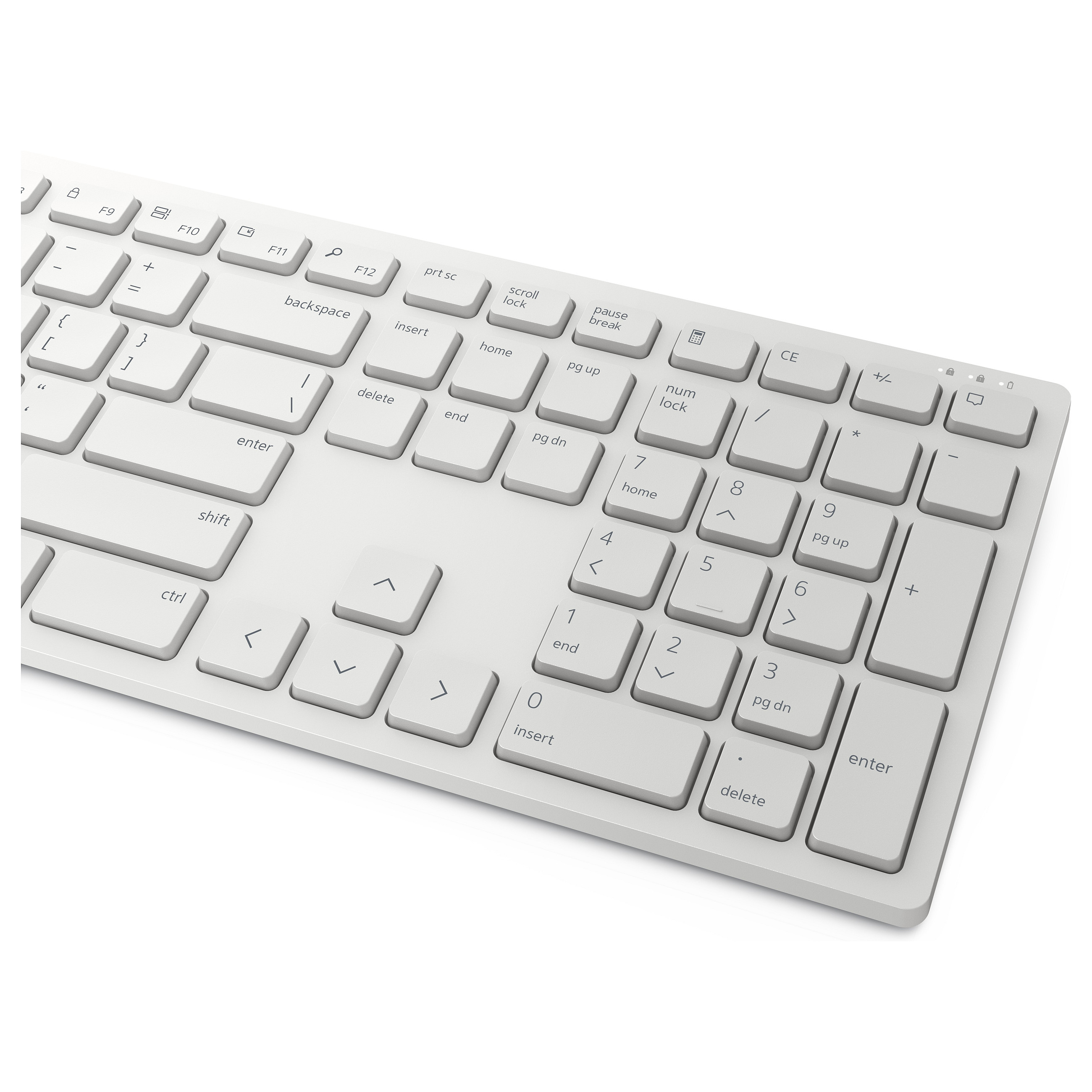 Combo (Tastierë & Maus) Dell Pro KM5221W / US International (QWERTY) - Bardhë - 7