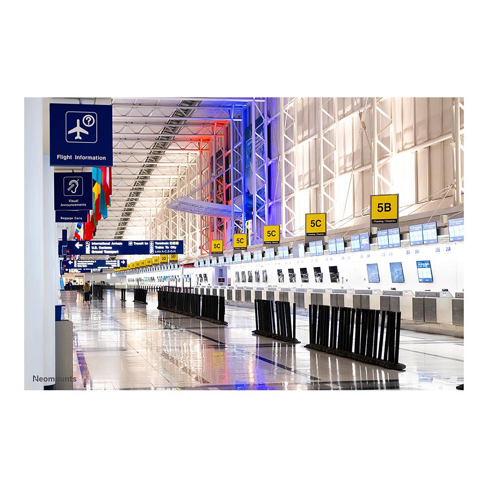 Mbajtëse Muri për Monitor Neomounts NMPRO-WMB3 / 3 Monitorë / 32"-55" / 30kg për Monitor / Tilt 21° - Zezë - 5