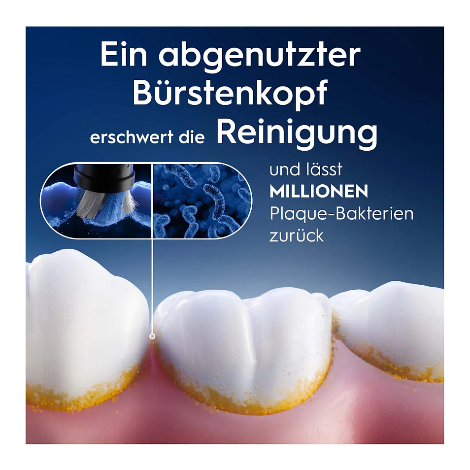 Koka zëvendësuese për furçë elektrike Oral-B iO Ultimate Clean / 2 copë / Deep Cleaning – Bardhë - 5