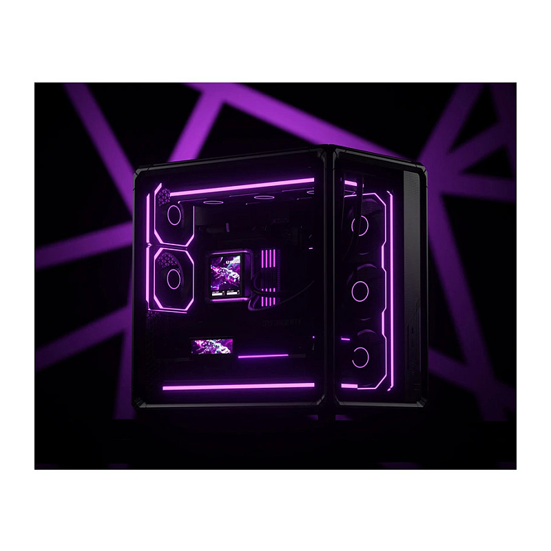 Kasë PC JONSBO X400 / Midi Tower / ATX / Back-Connect / Tempered Glass - Gri - 46