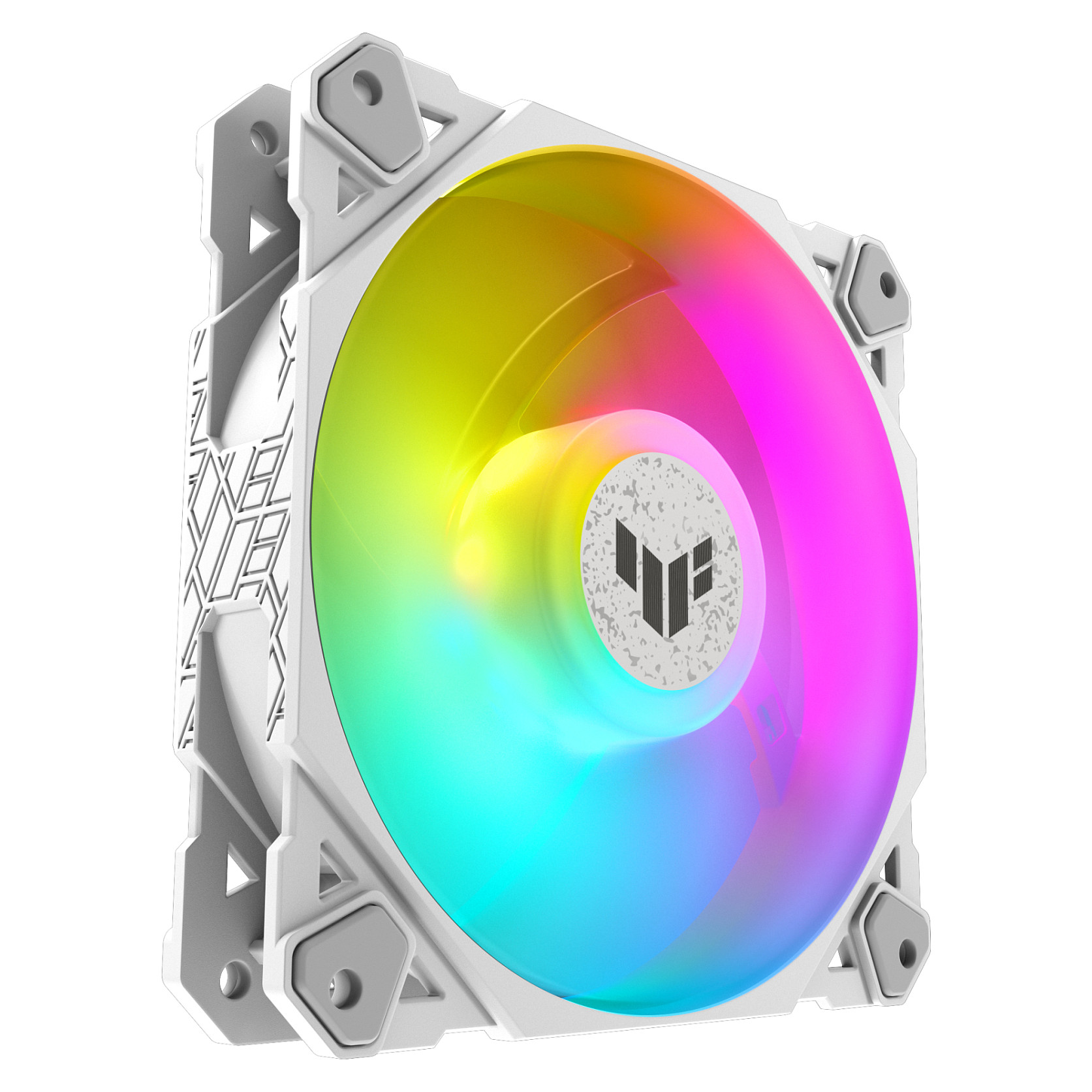 Ftohës për Kasë ASUS TUF Gaming TF120 / 120mm / 250-1900 RPM / PWM / ARGB – Bardhë - 2