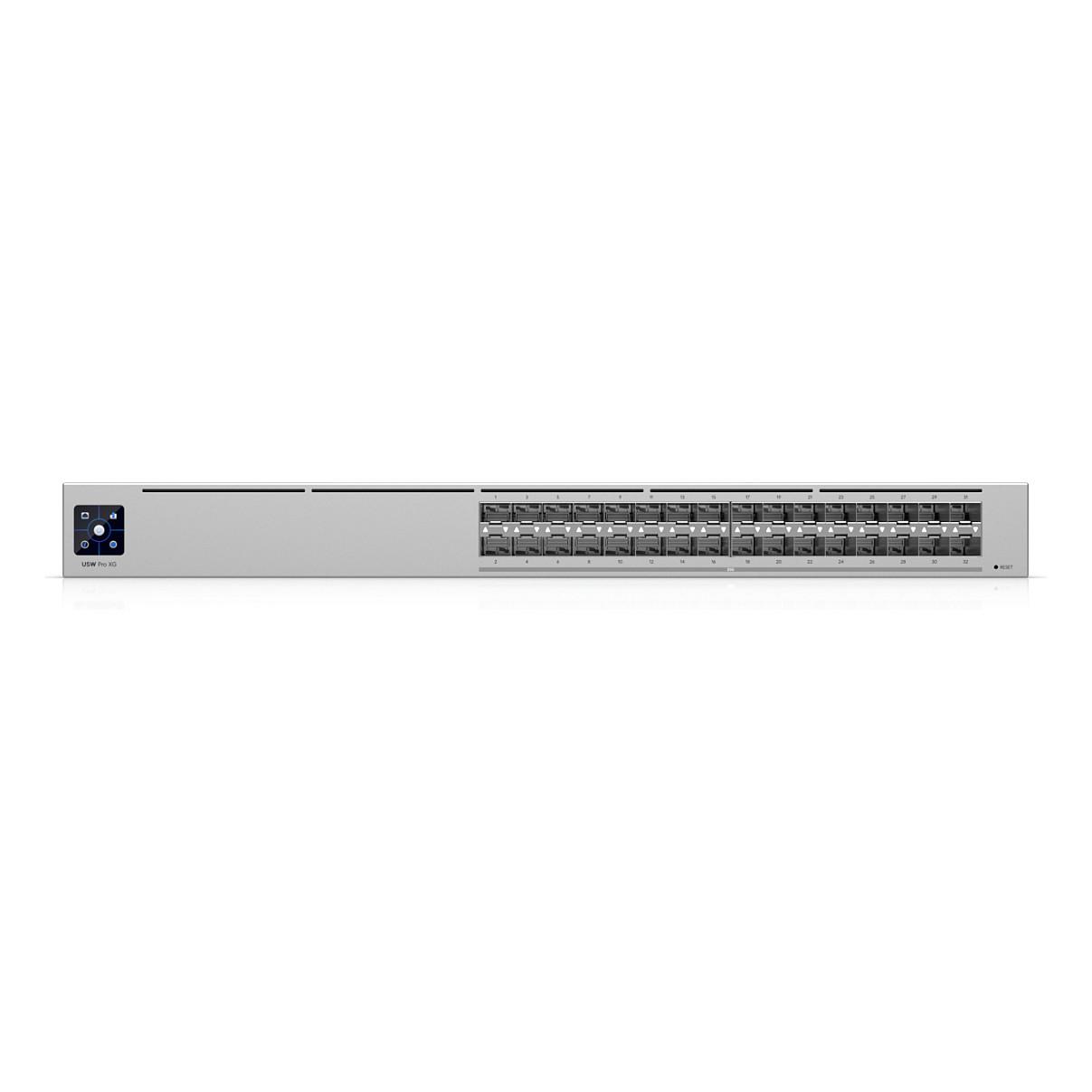 Switch Ubiquiti UniFi Pro XG Aggregation, 32x SFP28 25Gbps, Layer 3, 1.6Tbps, Rack 1U - Hiri - 2