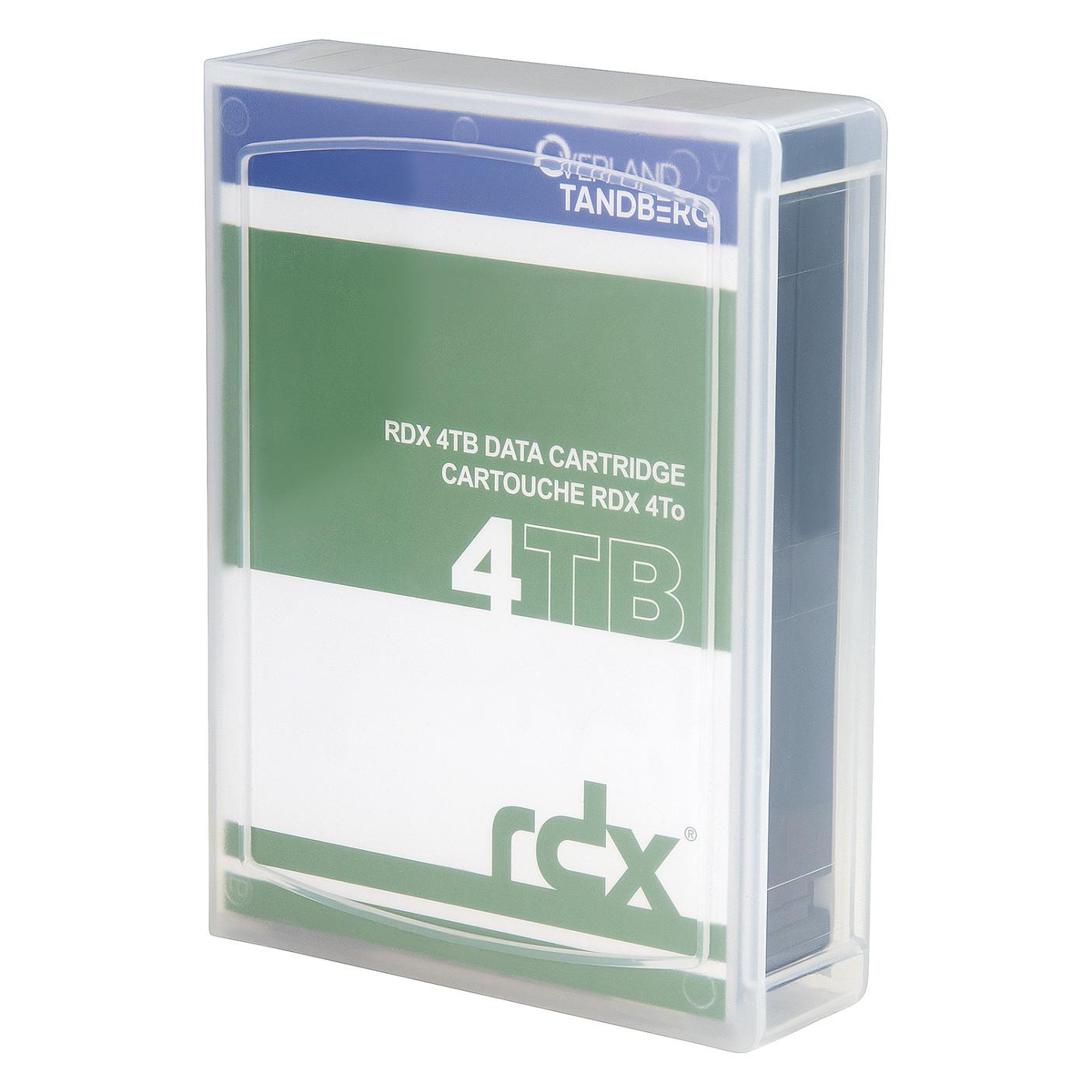 Medium ruajtjeje Tandberg Data 8824-RDX, RDX HDD, 4 TB - Zezë - 2
