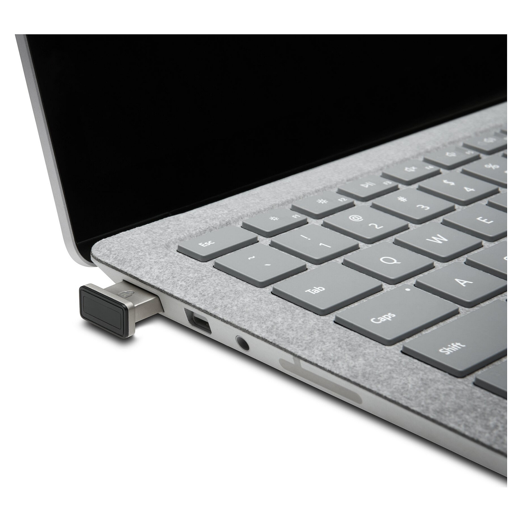 Lexues i Gjurmëve të Gishtërinjve Kensington VeriMark IT K64704EU / USB-A / FIDO2 / Windows Hello - Zezë - 5