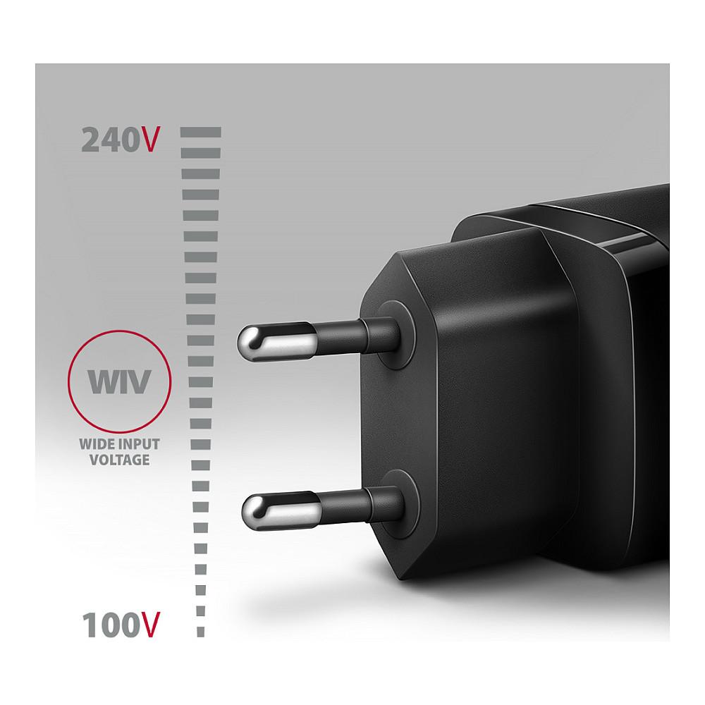 Karikues Axagon ACU-PQ20, 20W, USB-A, USB-C, Power Delivery, Quick Charge – Zezë - 3