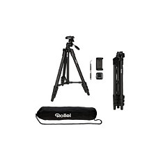 Aksesorë për telefon Rollei Smartphone Traveler 22638 / 120cm / 2kg / Bluetooth / 1/4" / Aluminium - Zezë - 7