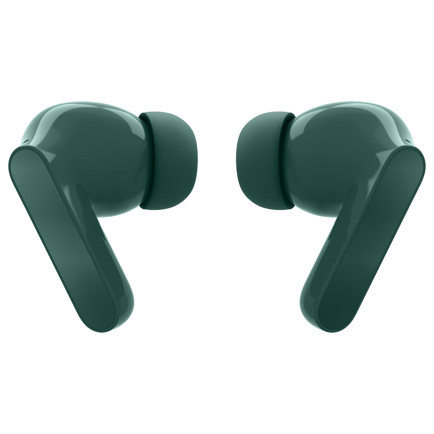 Kufje pa kabllo Motorola moto buds bass / TWS / Bluetooth 5.3 / 12.4mm / Dynamic ANC / Hi-Res Audio / 3 Mikrofona - Gjelbër - 2
