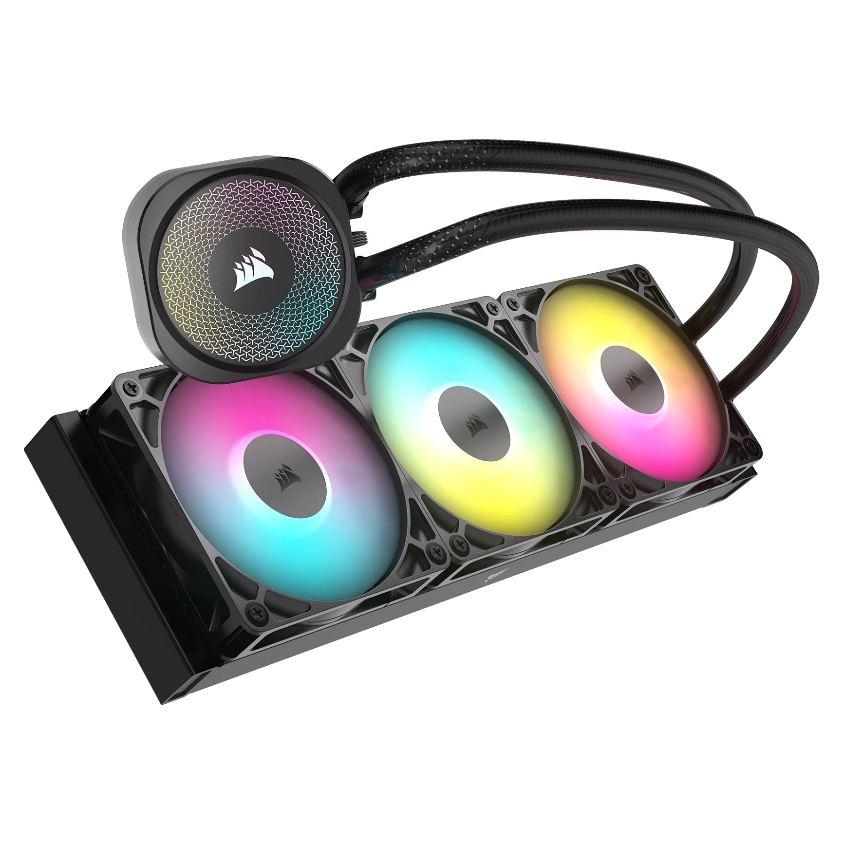 Ftohës për Procesor Corsair Nautilus 360 RS ARGB / AIO / 360mm / 3x120mm / ARGB - Zezë - 11