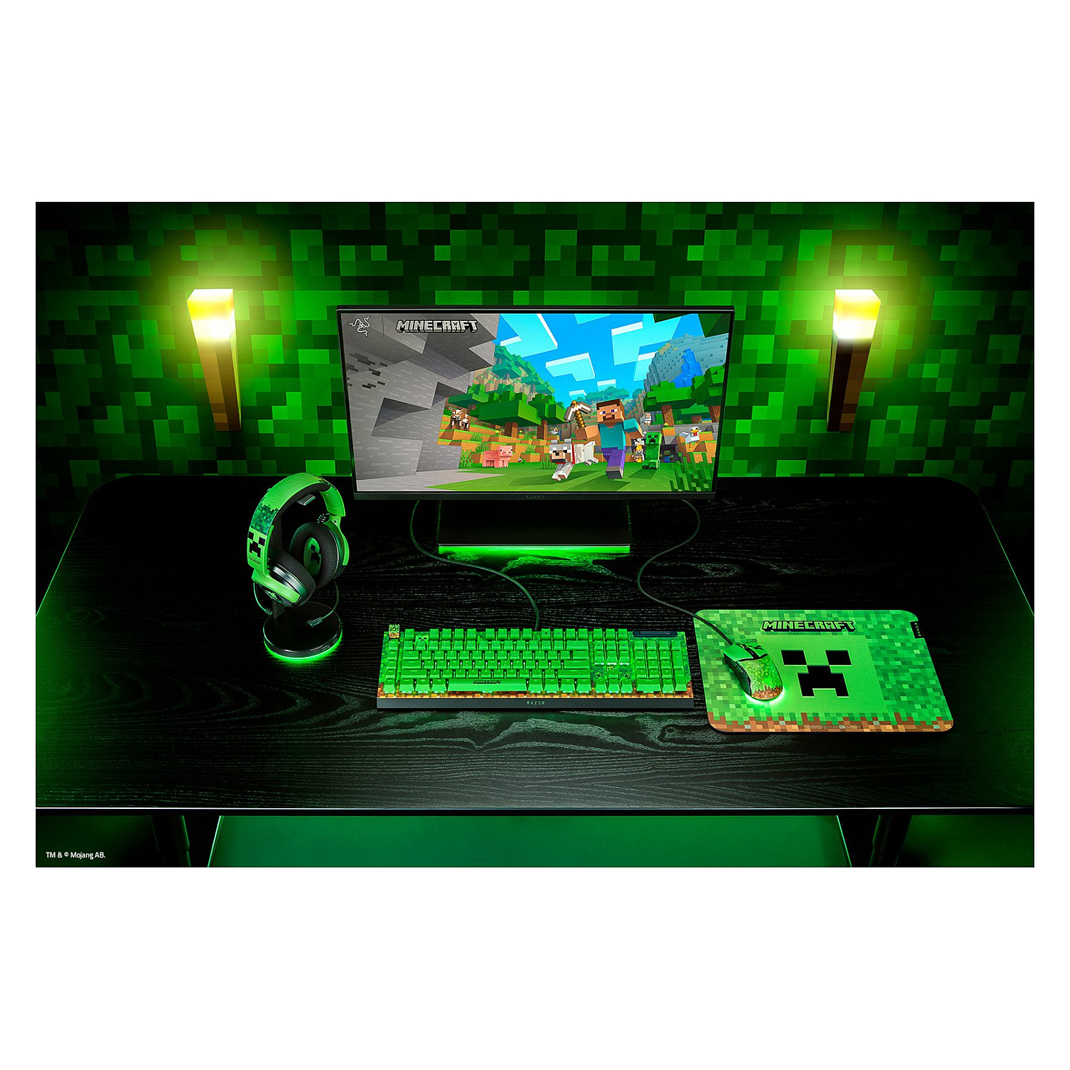 Kufje Gaming Razer Kraken V4 X / USB + 3.5 mm / 20–20.000 Hz / 1.8 m - Zezë/Gjelbër - 6