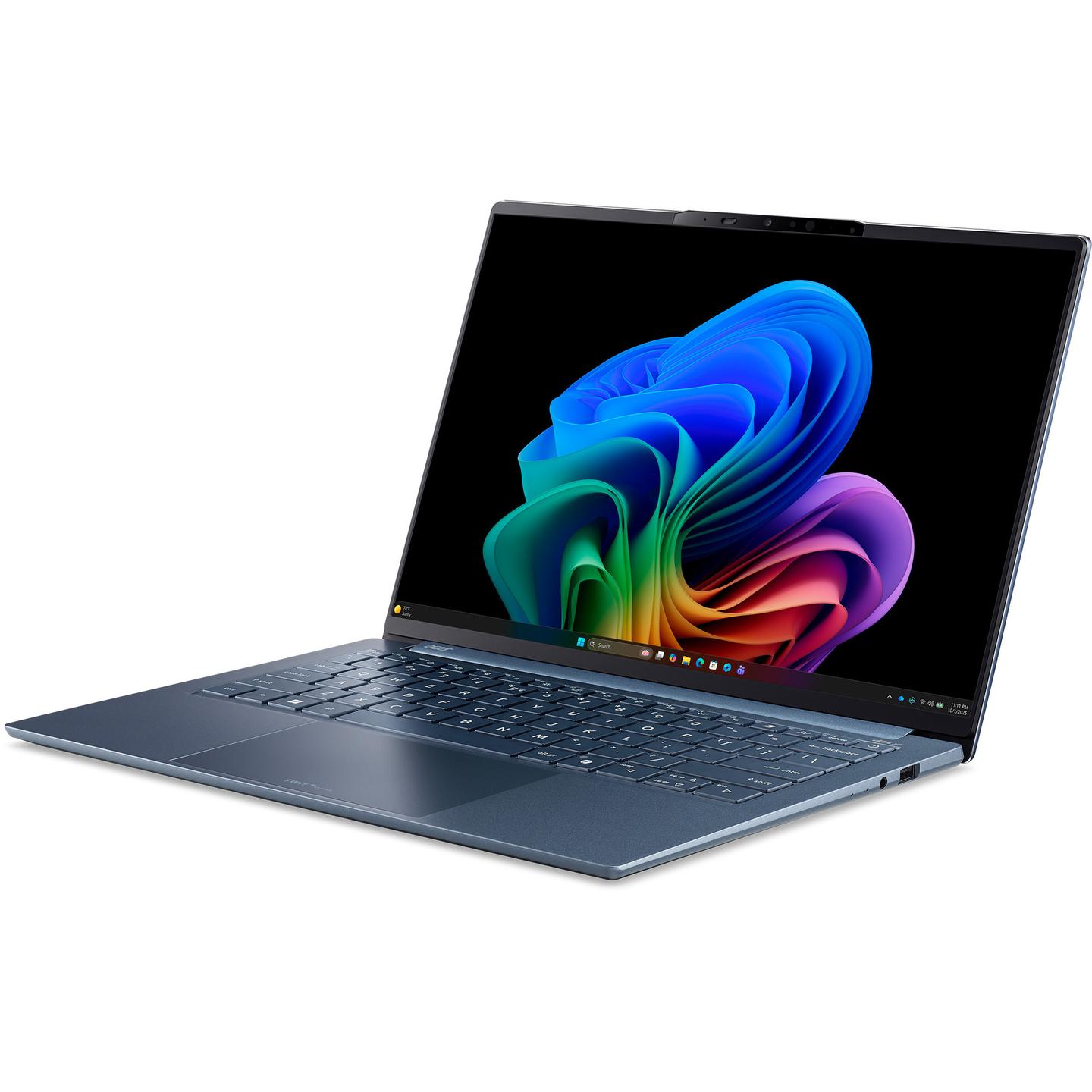 Laptop Acer Swift Go 14 AI OLED SFG14-I71-77CS / Core Ultra 7 355 / 16GB LPDDR5X / 512GB / 14" WUXGA OLED / Intel Graphics - Blu - 3