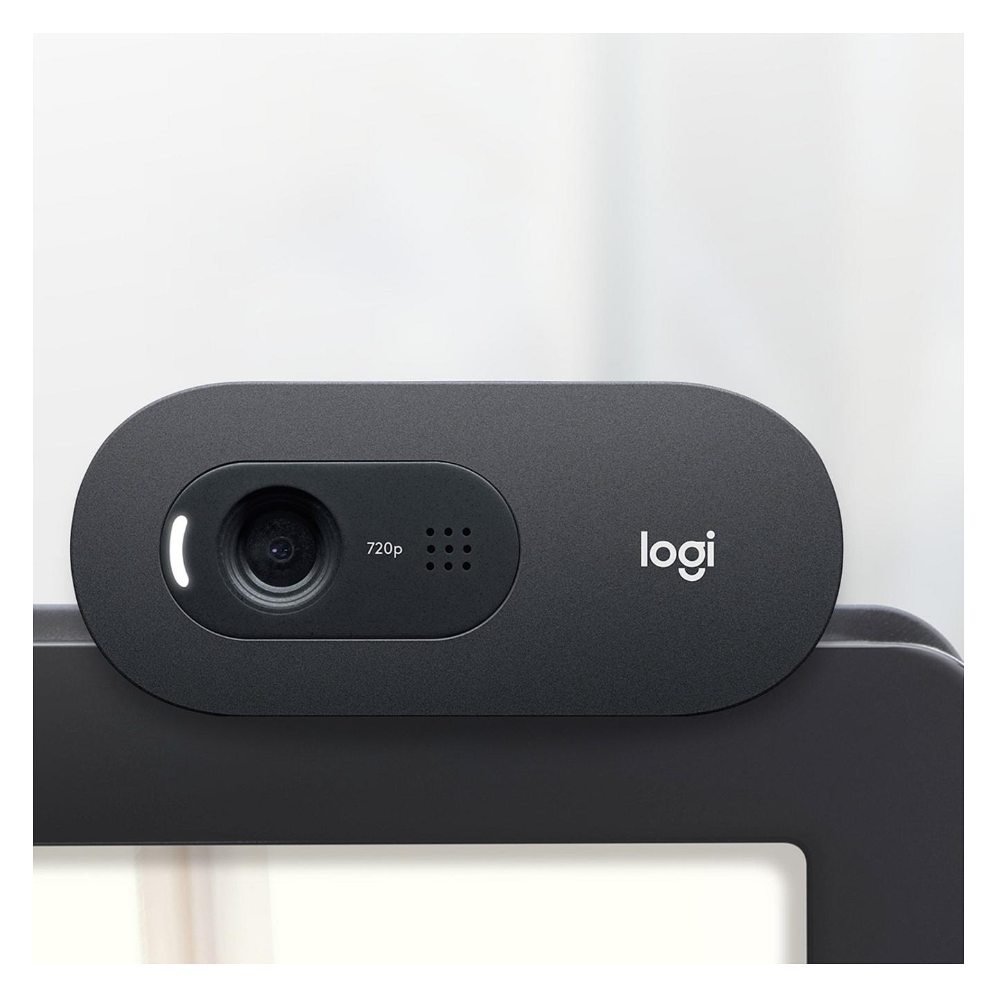Webcam Logitech C505 / 960-001364 / HD 720p / USB-A / 1.2MP / 60° – Grafit - 10