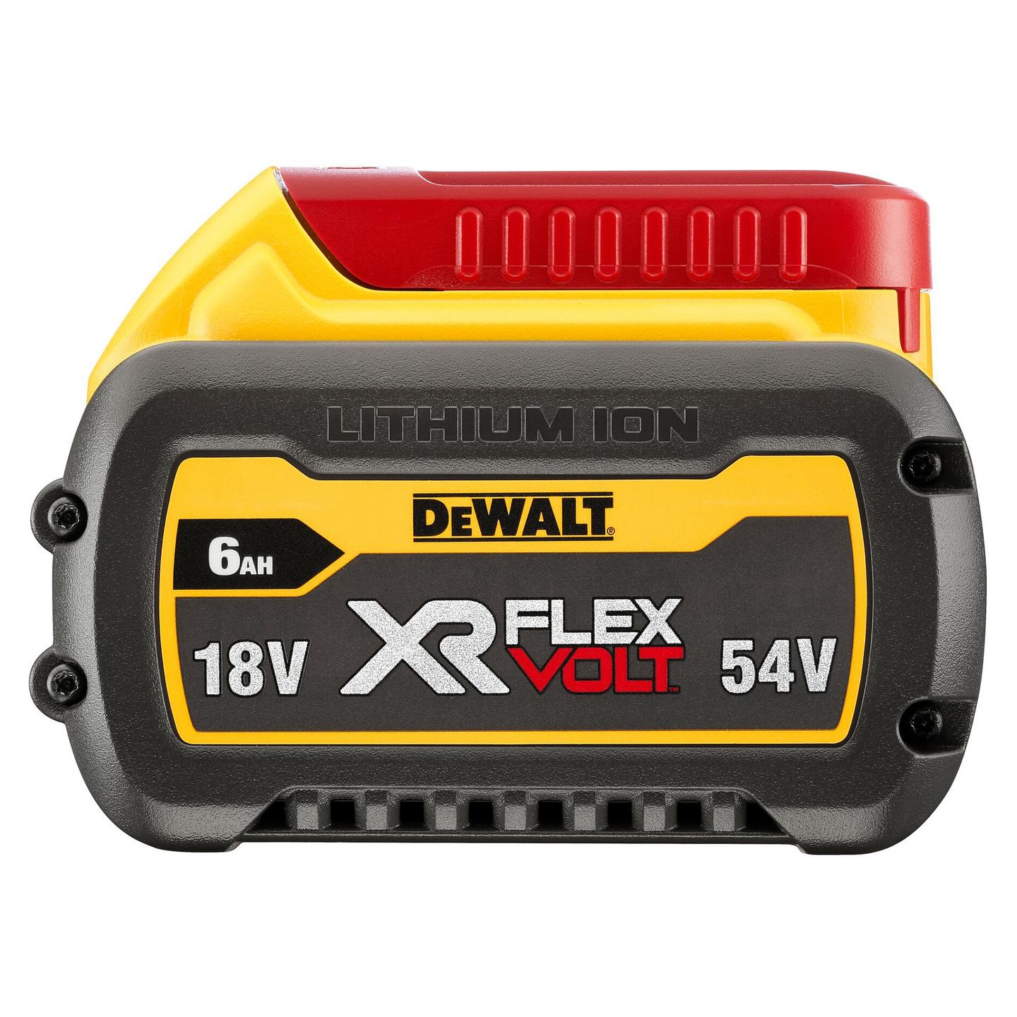 Bateri DeWALT DCB546-XJ XR FLEXVOLT, 18V/54V, 6Ah, Li-Ion - Verdhë/Zezë - 4