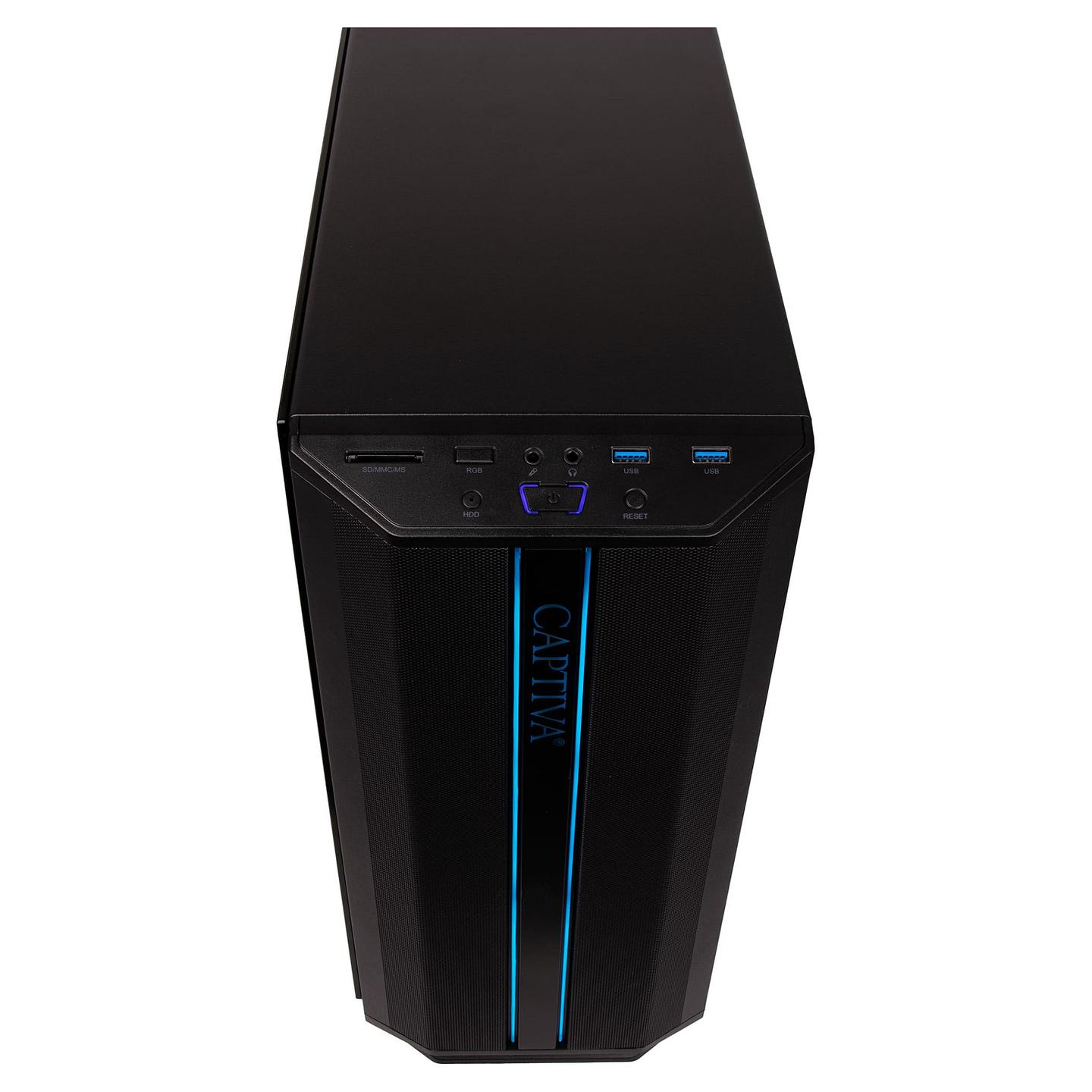 Kompjuter Gaming CAPTIVA 98206, Ryzen 7 5700X, 32GB DDR4, 1TB, RTX 5060 8GB - Zezë - 3