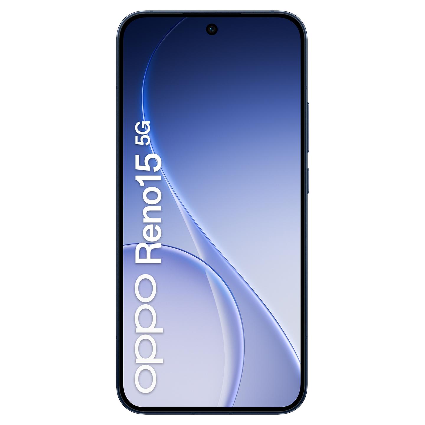 Telefon OPPO Reno15 5G, 6.59", AMOLED, 120Hz, 8GB, 512GB, Snapdragon 7 Gen 4, Dual SIM, 5G - Blu - 5