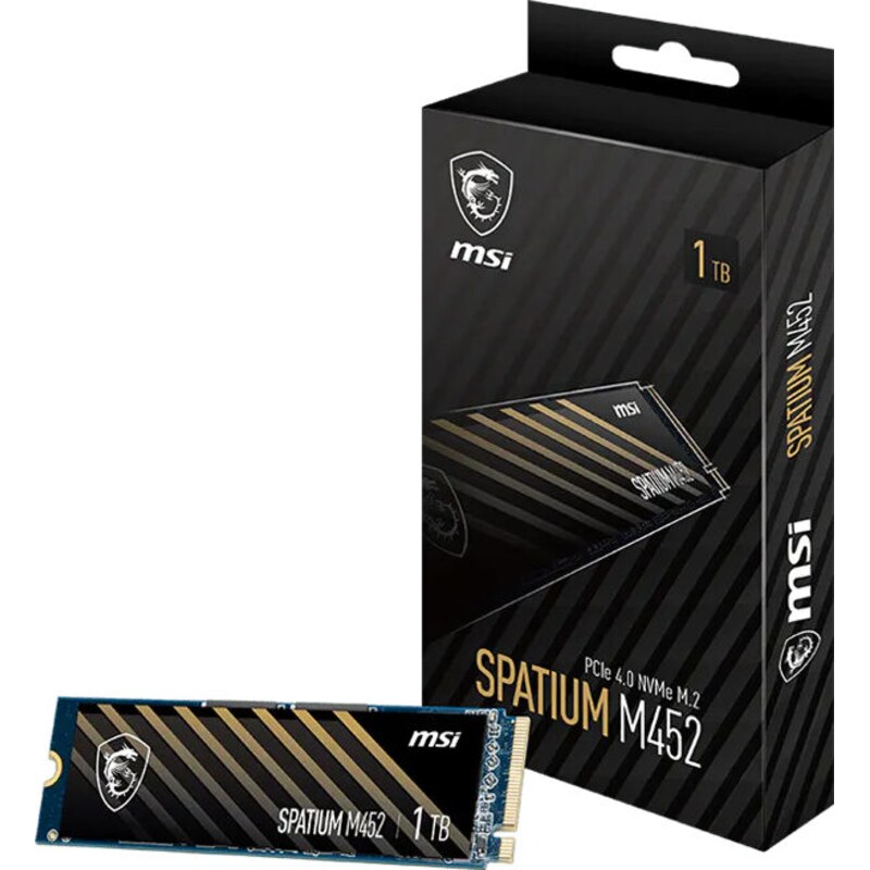 SSD e Brendshme MSI SPATIUM M452 / 1TB / M.2 PCIe - 3
