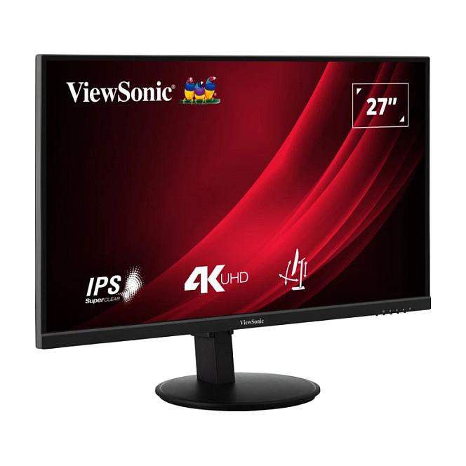 Monitor ViewSonic VG2708-4K / 27" / 4K UHD IPS / 60Hz / 4ms / HDMI+DisplayPort - Zezë - 2