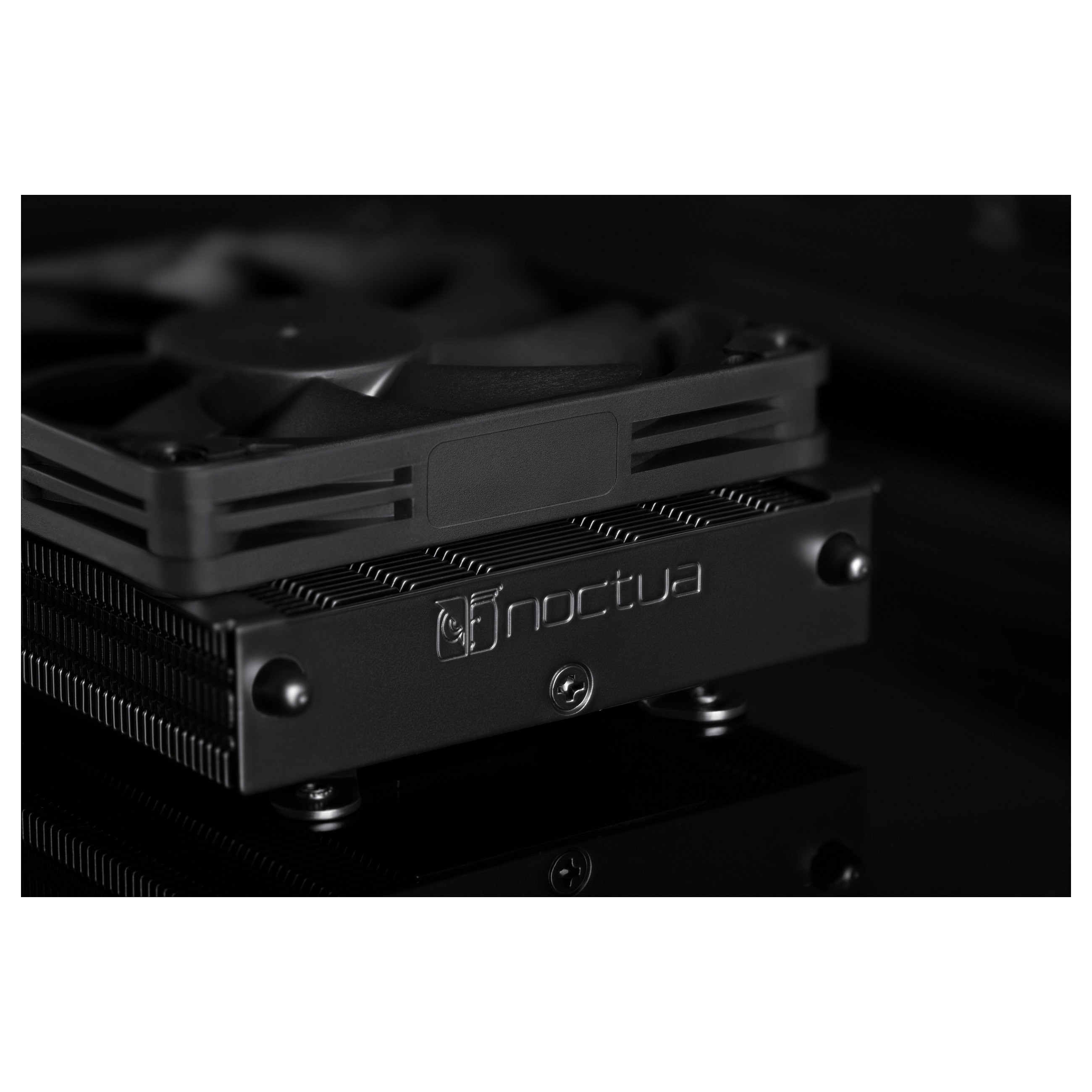 Ftohës për Procesor Noctua NH-L9a-AM4 chromax.black / Low-Profile / 92mm / 2500 RPM / AM4 – Zezë - 5