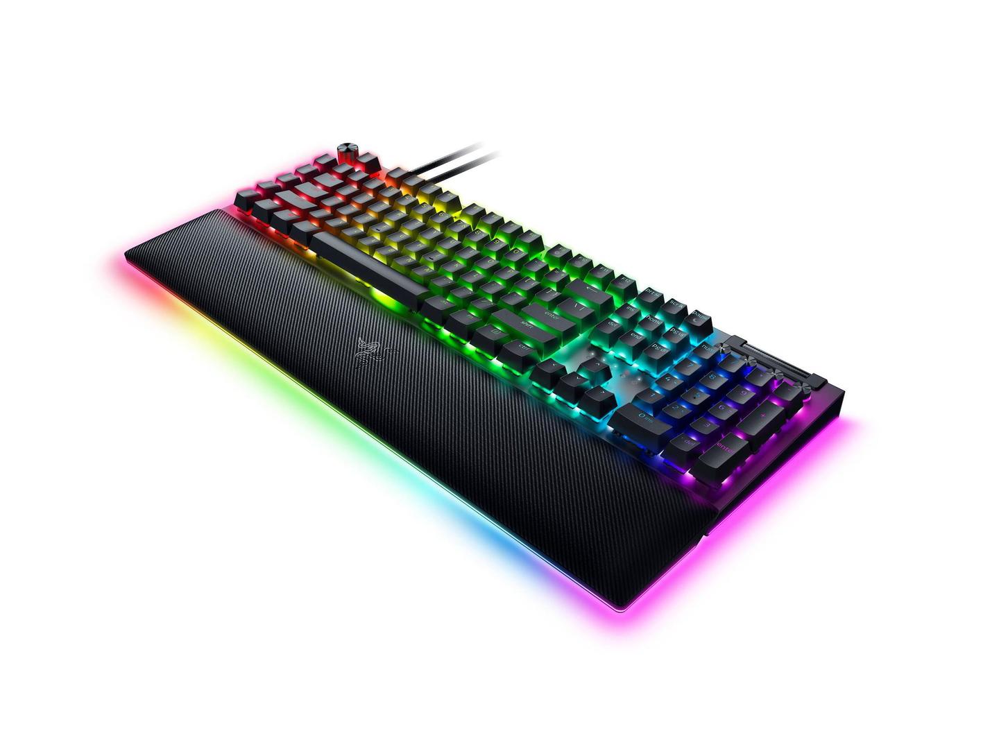 Tastierë Gaming Razer BlackWidow V4 Pro / Mekanike / Wired / Full-Size / Razer Green / 8000 Hz / RGB – Zezë - 3