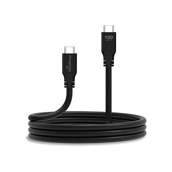 Kabllo USB MediaRange MRCS218 / USB-C në USB-C / USB 3.2 Gen 1x2 / 10 Gbit/s / PD 3.0 100W / E-Mark / 3m - Zezë - 5