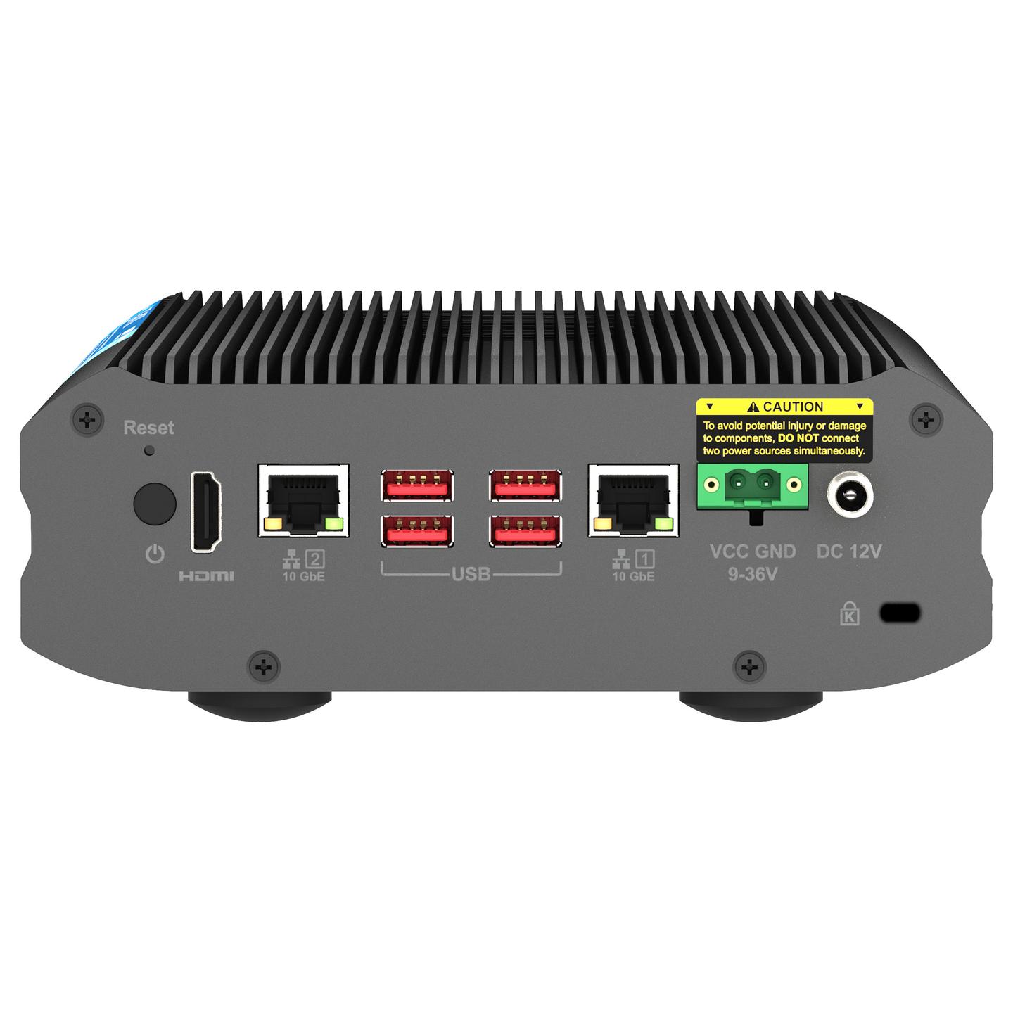 NAS QNAP TS-i410X-8G, Intel Atom x6425E, 8GB DDR4, 4 Bay SATA 2.5", 2 × 10GbE, Tower - Zezë - 6