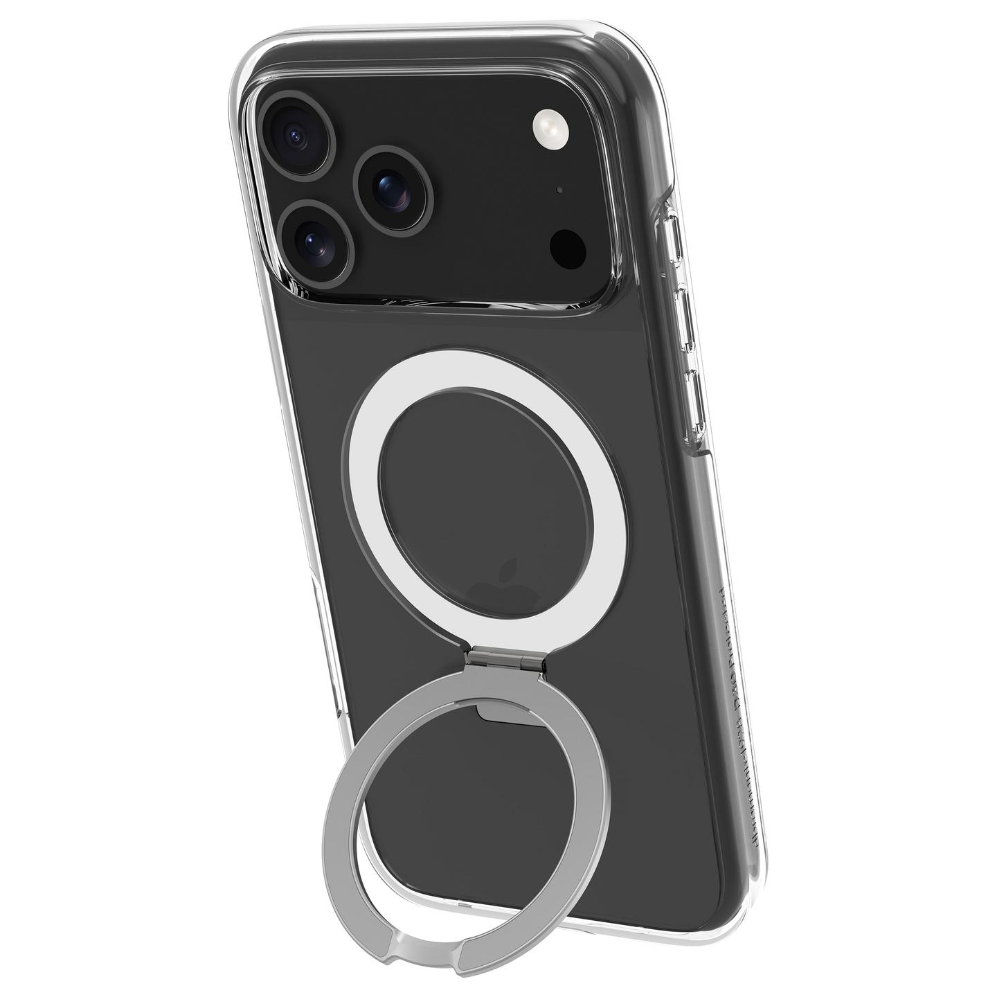 Case për Telefon dbramante1928 Iceland Ultra D3O MS Kick, iPhone 17 Pro, MagSafe, Mbrojtje nga rënia deri 4 m, Mbajtëse - Transparente - 5