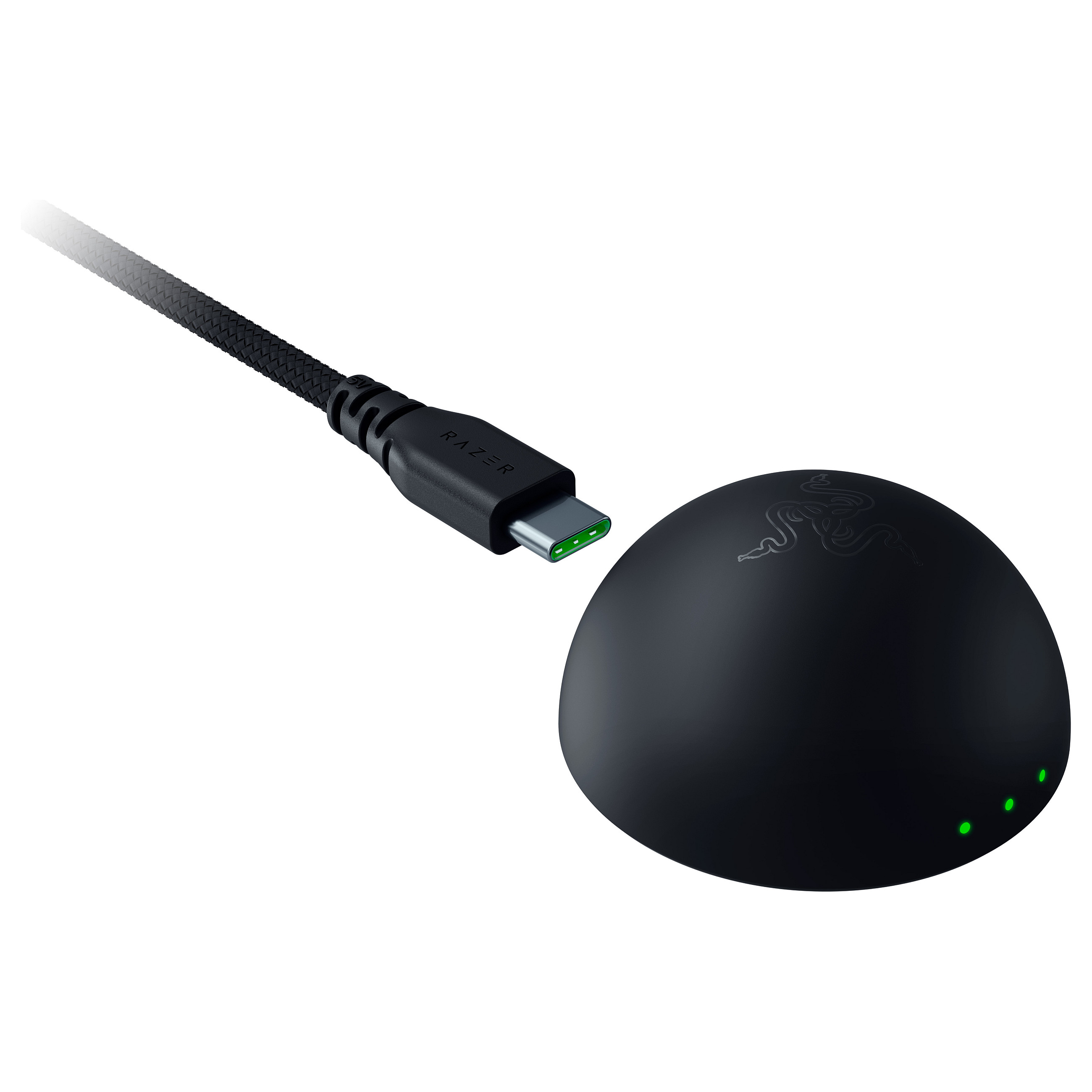 Maus Gaming Razer DeathAdder V4 Pro / Wireless / Focus Pro 45K / 45.000 DPI / 8000Hz - Zezë - 8