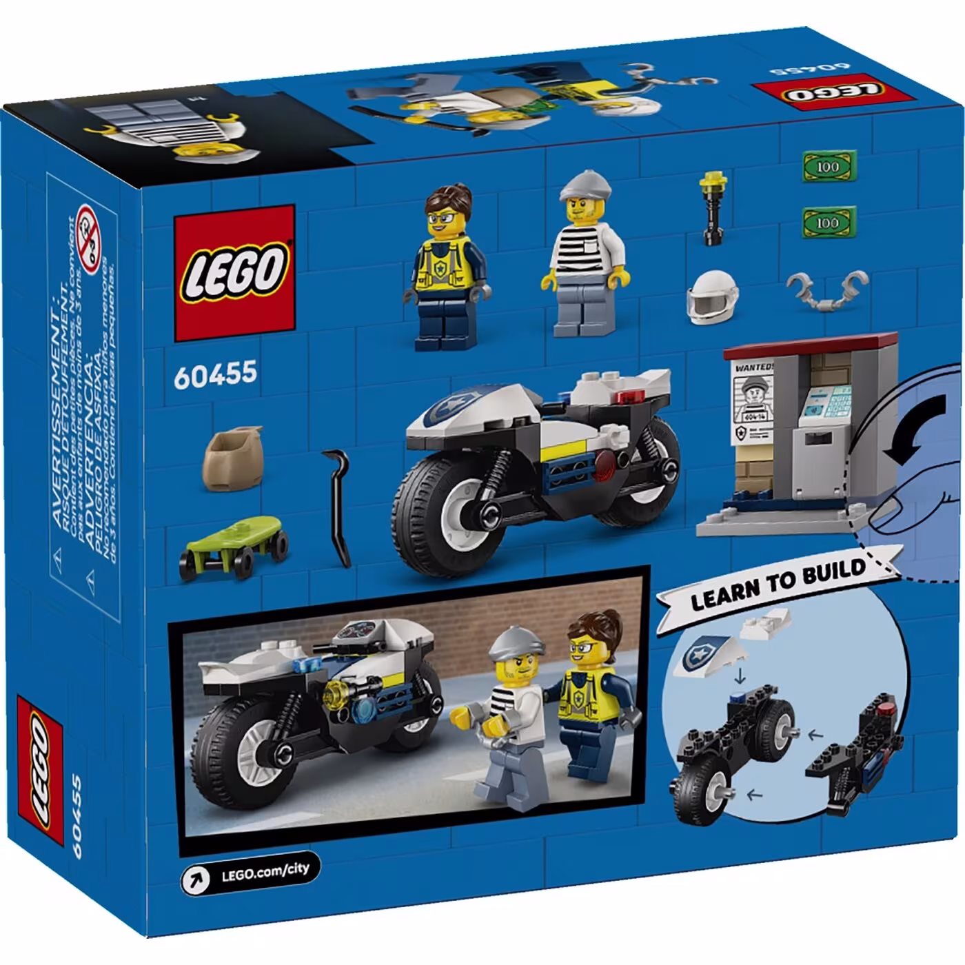 LEGO City Police Motorcycle Chase - 8