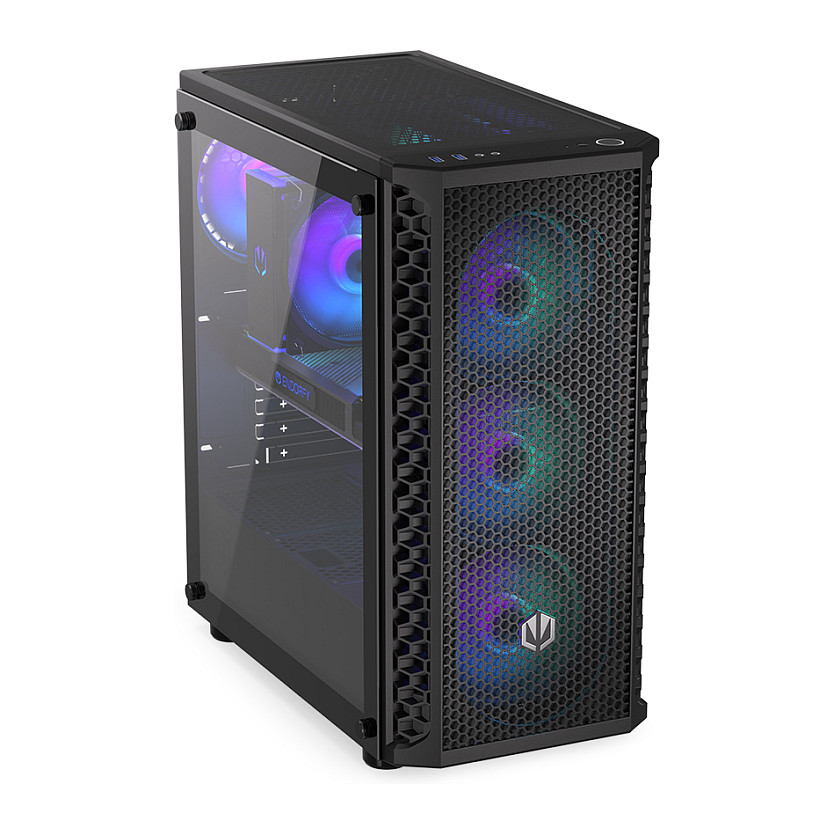 Kasë PC ENDORFY Signum 300 ARGB / Tower / 4x 120mm ARGB Fan / Radiator 360mm - Zezë - 8