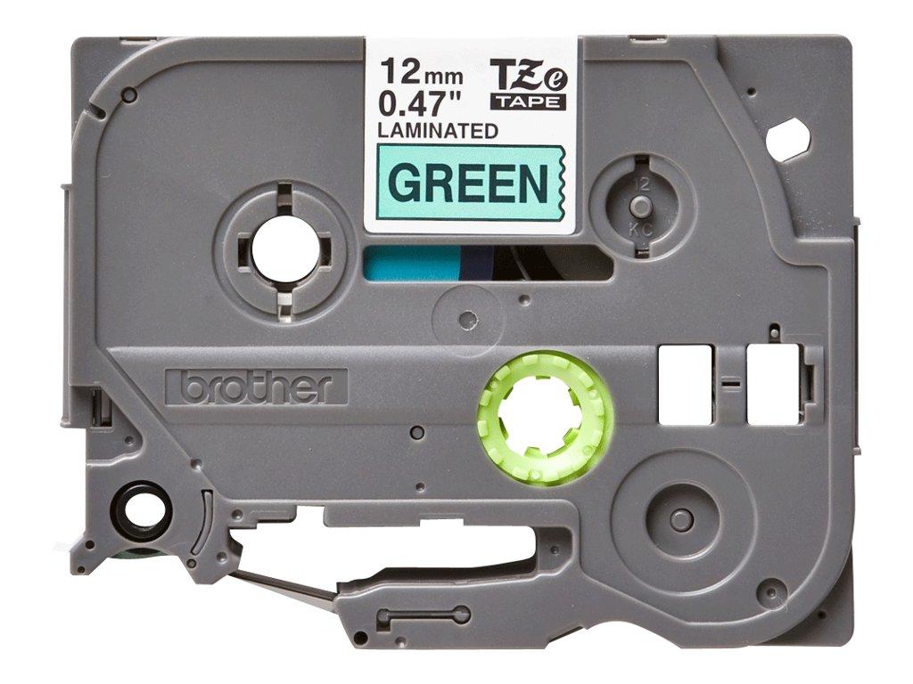 Shirit për Printer 3D Brother Colour Ribbon TZE-731 / TZE731 - Zezë mbi Gjelbër - 2