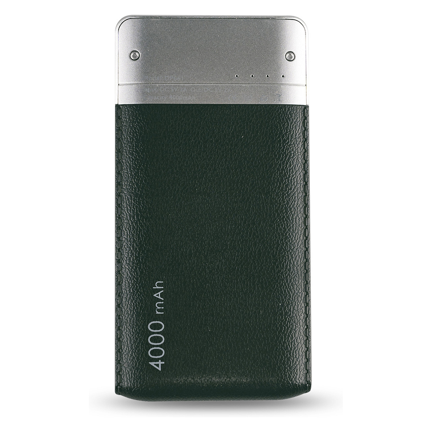 Powerbank RealPower PB-4000 Fashion / 4000mAh / USB-A / 2A – Gjelbër - 3