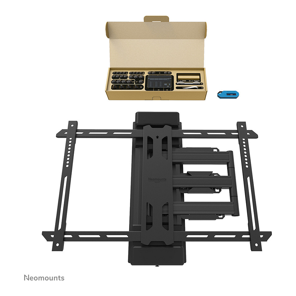 Mbajtëse për Monitor Neomounts WL40S-910BL16 / 40"-70" / 45kg / VESA 200x100-600x400 - Zezë - 13