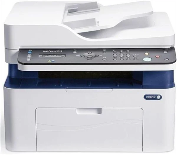 Printer Xerox WorkCentre 3025NI / Print, Copy, Scan / ADF / A4 / Ethernet, Wireless / USB - e bardhë - 2