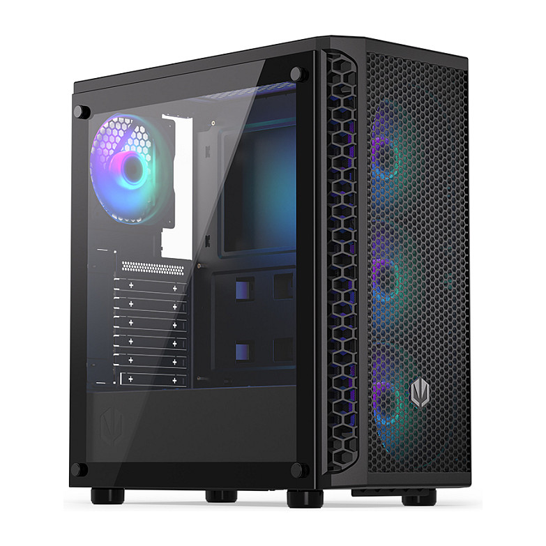 Kasë PC ENDORFY Signum 300 ARGB / Tower / 4x 120mm ARGB Fan / Radiator 360mm - Zezë - 4