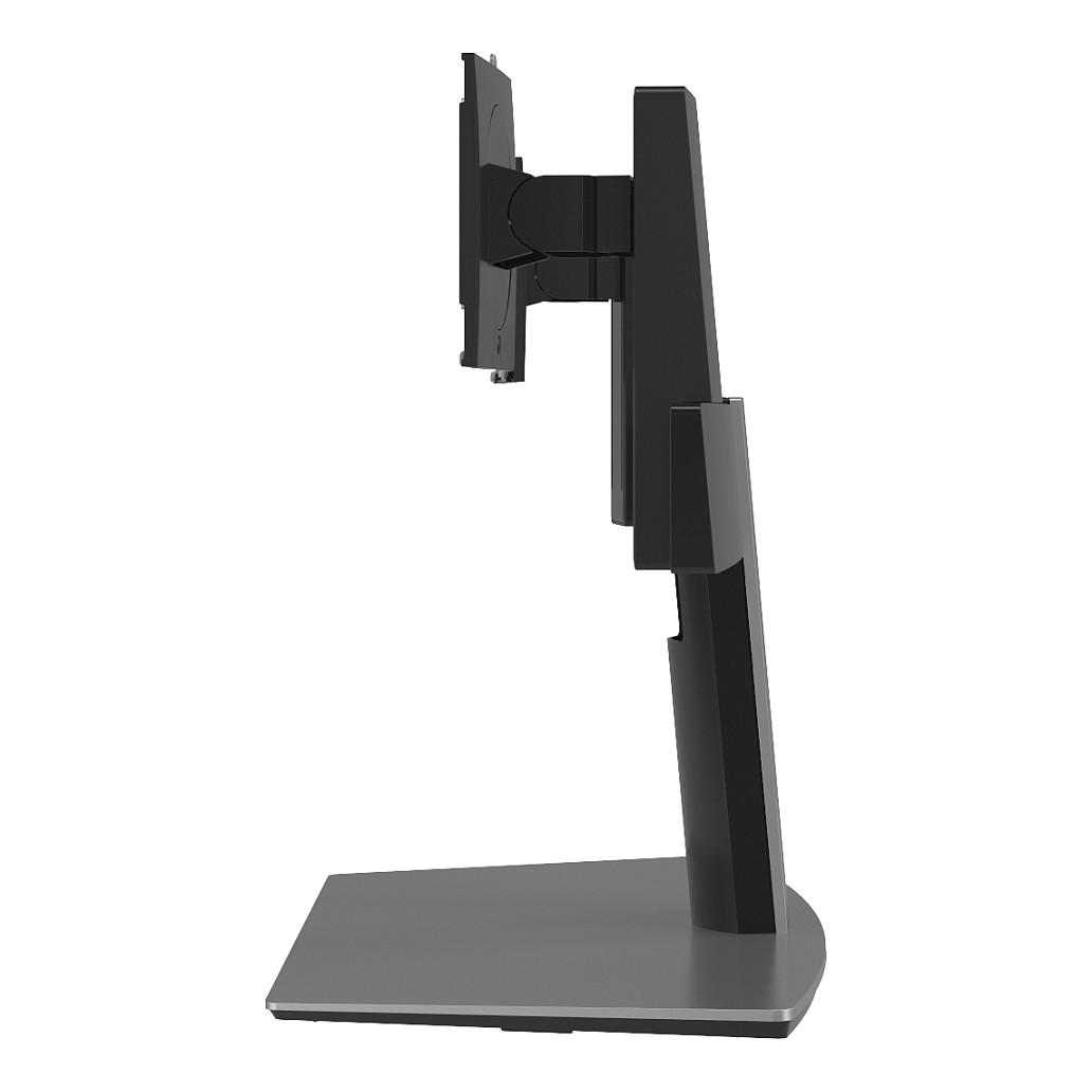 Mbajtëse për Monitor DELL MDS19 / 2 Monitorë / 19"-27" / 6kg për Monitor / Rregullim Lartësie / Tilt -5° deri +24° / Swivel -10° deri +15° - Zezë & Alumini - 5
