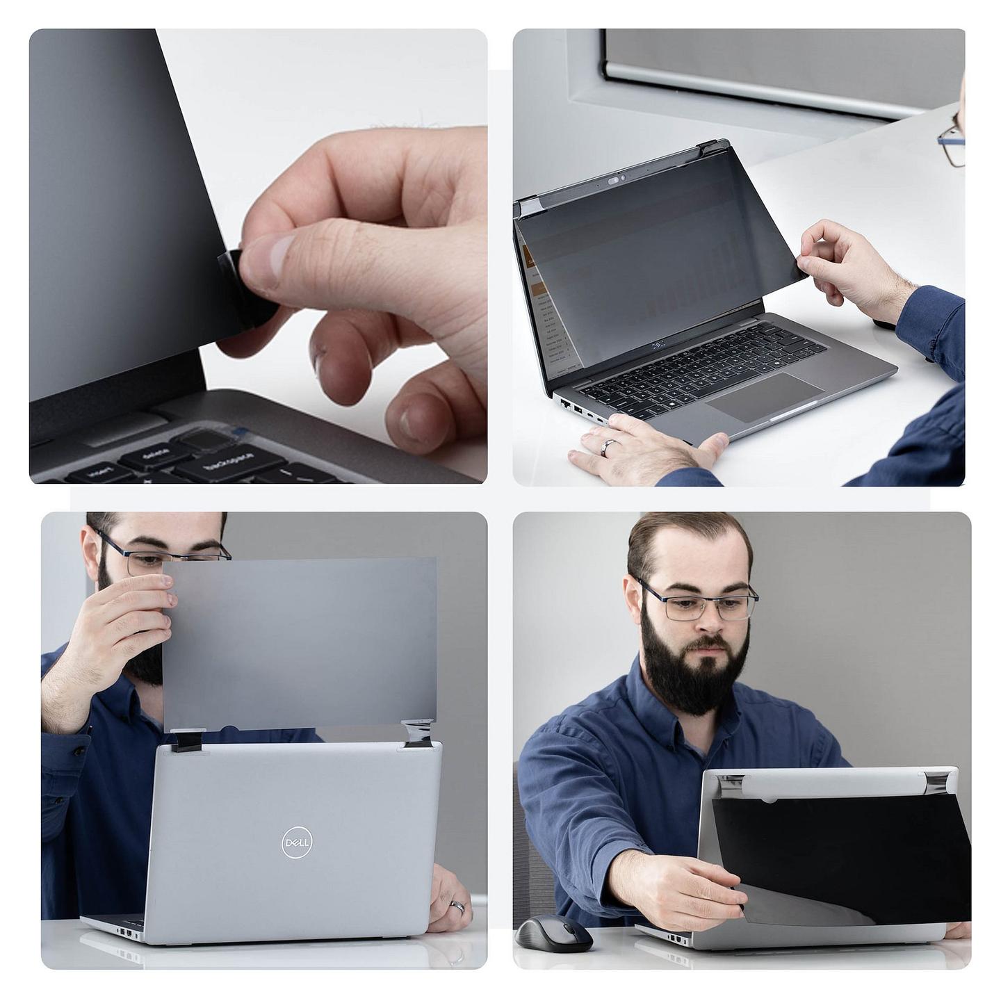 Mbrojtës Ekrani për Laptop StarTech.com 156LB-PRIVACY-SCREEN, Filtër Privatësie, 15.6", 16:9 - Transparente - 4