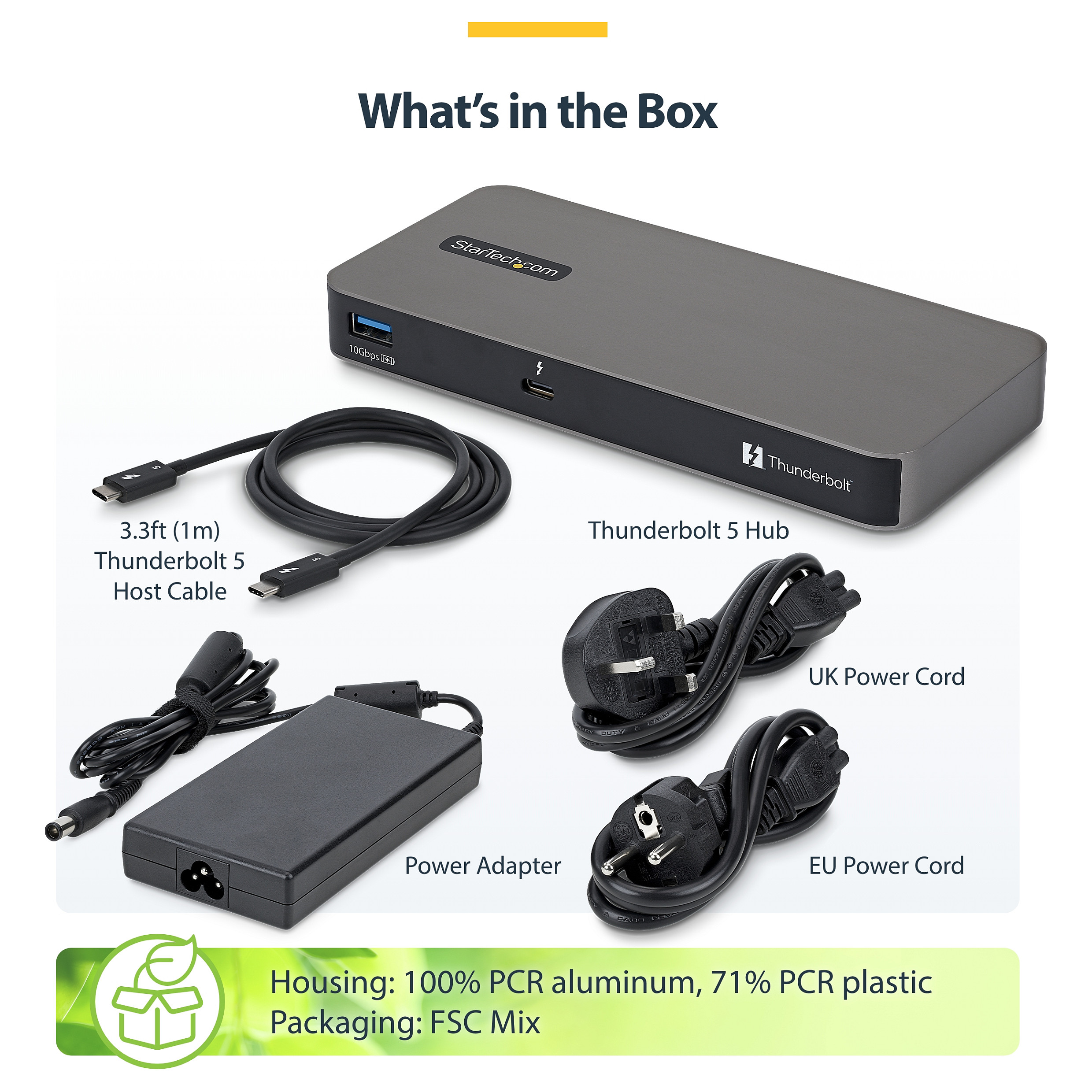 USB Docking Station StarTech.com 1USB3-NVME-DOCK / USB-C / USB-A / M.2 NVMe / 10Gbps - Zezë - 22