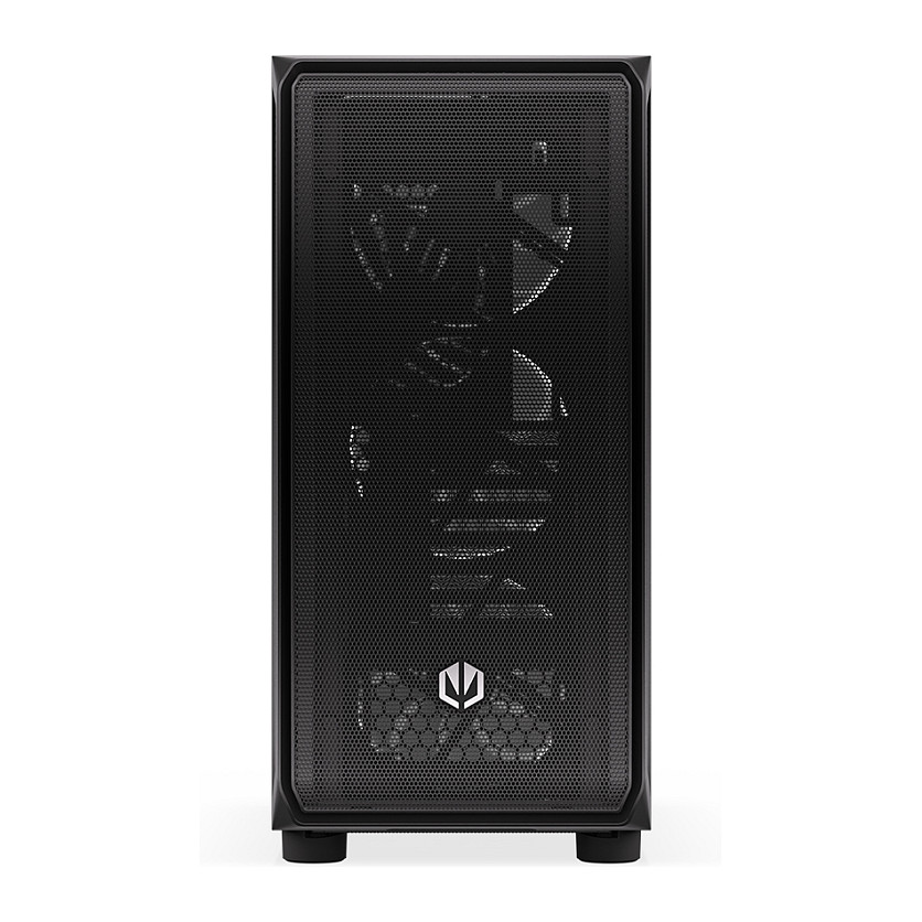 Kasë PC ENDORFY EY2A010 / Midi Tower / 3x 140mm Fan Para / 1x 140mm Fan Mbrapa / SSD 2.5" / HDD 2.5"/3.5" - Zezë - 23