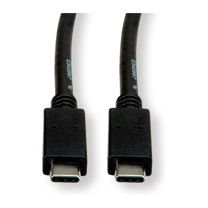 Kabllo USB VALUE 11.99.9057, USB-C në USB-C, USB 3.2 Gen 2, 10 Gbit/s, 100 W, 1 m - Bardhë - 5