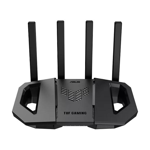Ruter Gaming ASUS TUF-BE3600, Wi-Fi 7 BE3600 Dual-Band, 1x 2.5GbE WAN/LAN, 4x Gigabit Ethernet, USB 3.2, AiMesh, VPN - Zezë