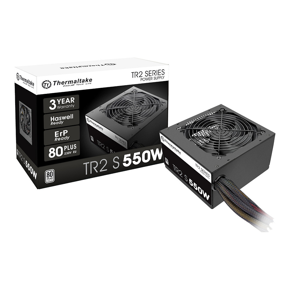 Furnizues Energjie Thermaltake TR2 S / 550W / ATX / 80 PLUS / Non-Modular - Zezë - 3