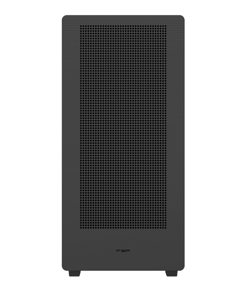 Kasë Fortron M221-BA / ATX Mid-Tower / 1x120mm ARGB (Prapa) / USB 3.0 + 2xUSB 2.0 / Panel Semi-Xham + Front Mesh – Zezë. - 4