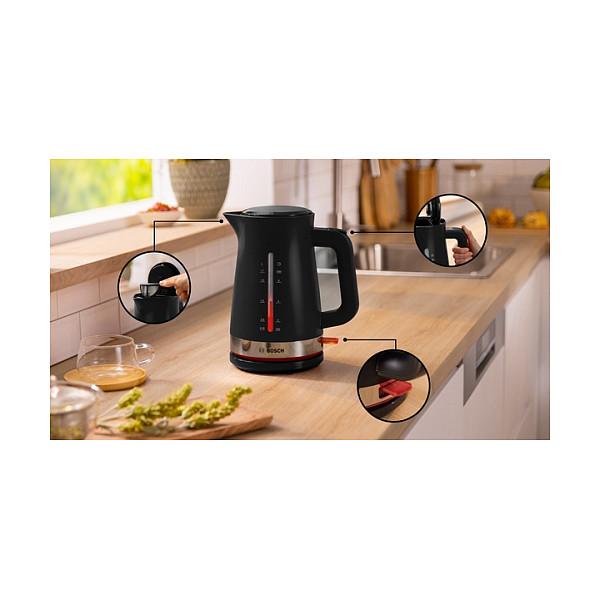 Çajnik Elektrik Bosch MyMoment TWK4M223, 1.7L, 2400W, 360° – Zezë - 4