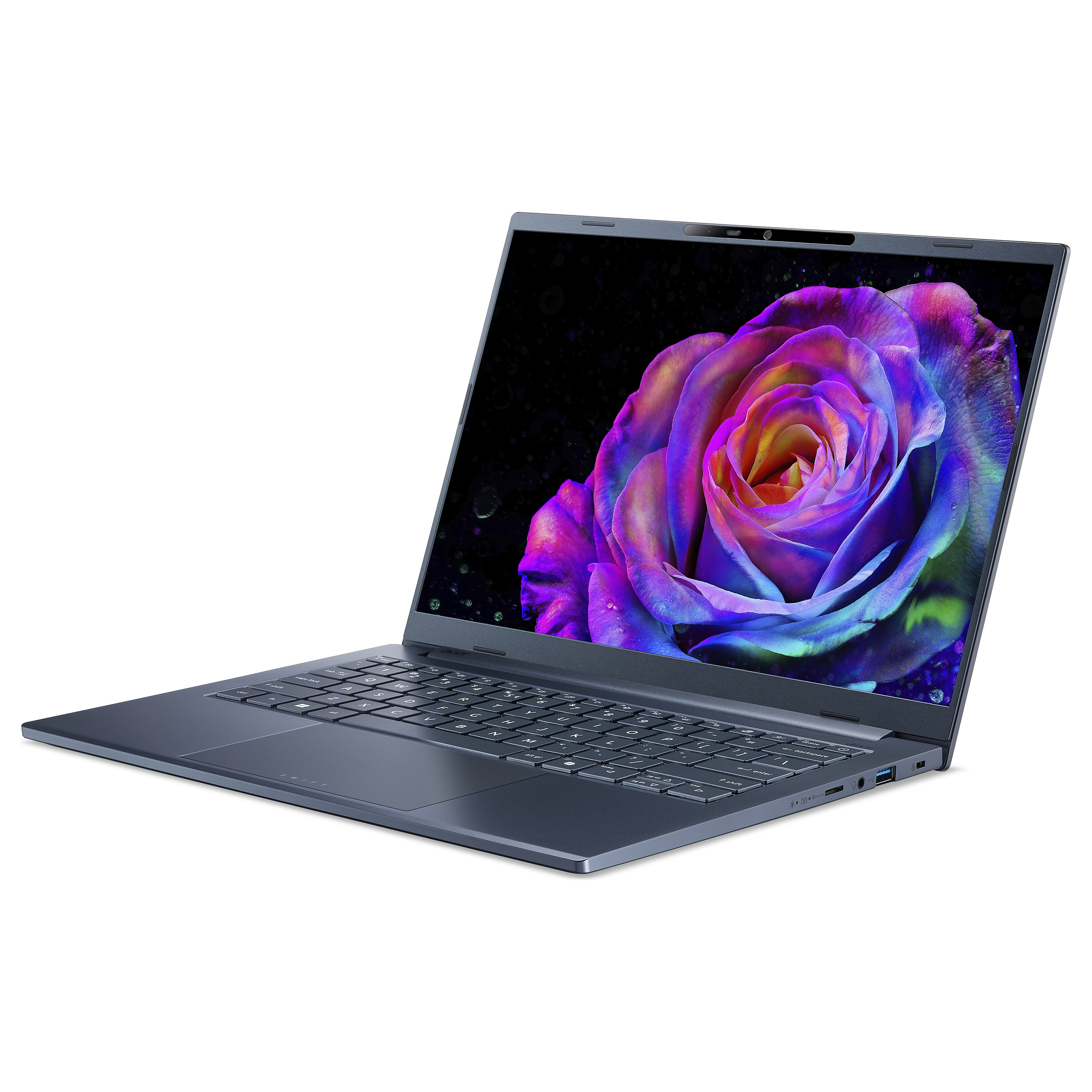 Laptop Acer Swift Go 14 AI OLED SFG14-75-73GE / Core Ultra 7 258V / 32GB LPDDR5X / 1TB / 14" WUXGA OLED / Intel Arc 140V - Blu - 2