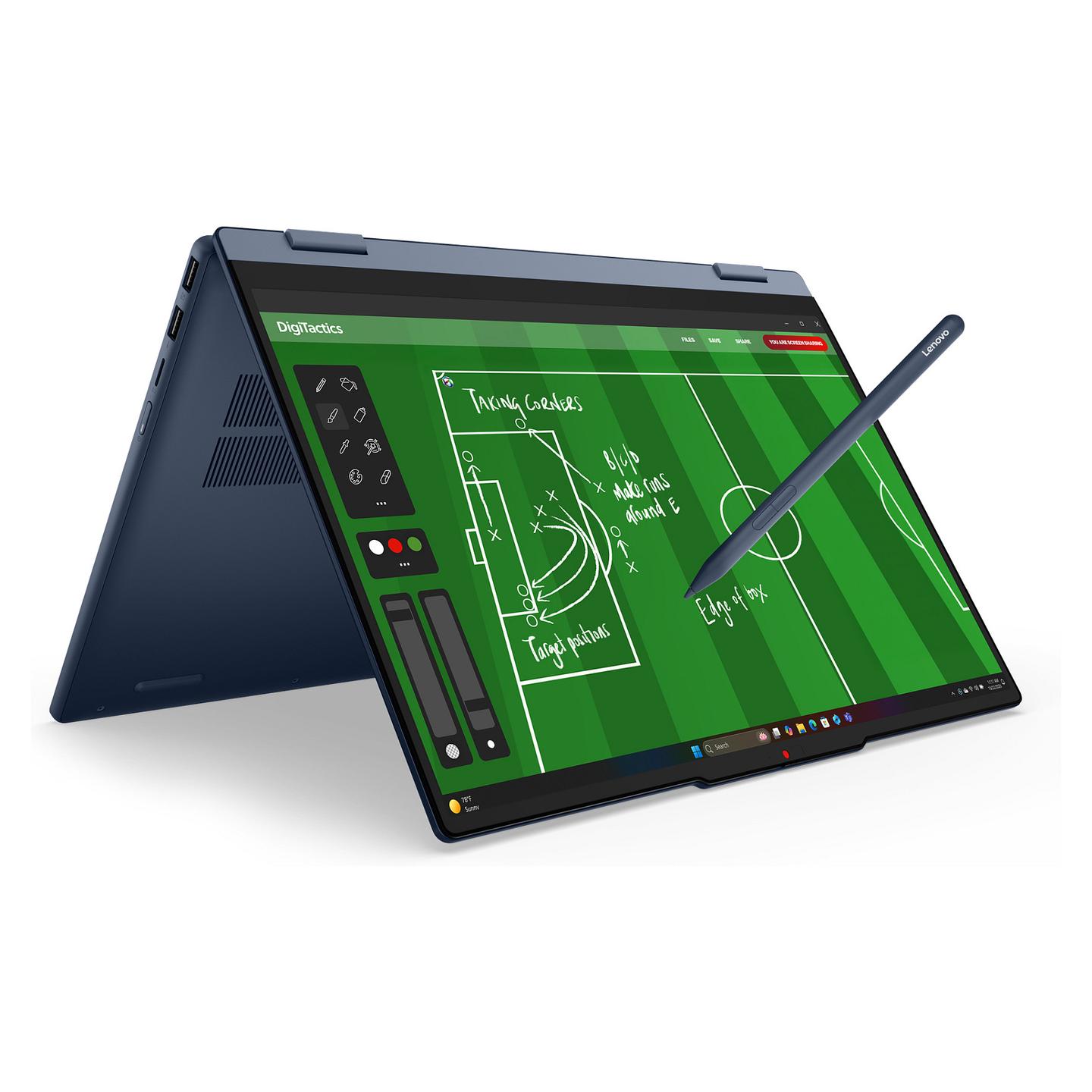 Laptop Lenovo IdeaPad 5 2-in-1 15AGP11, Ryzen AI 7 445, 16GB DDR5, 1TB, 15.3" WUXGA IPS Touch 60Hz, AMD Radeon 840M - Blu - 10