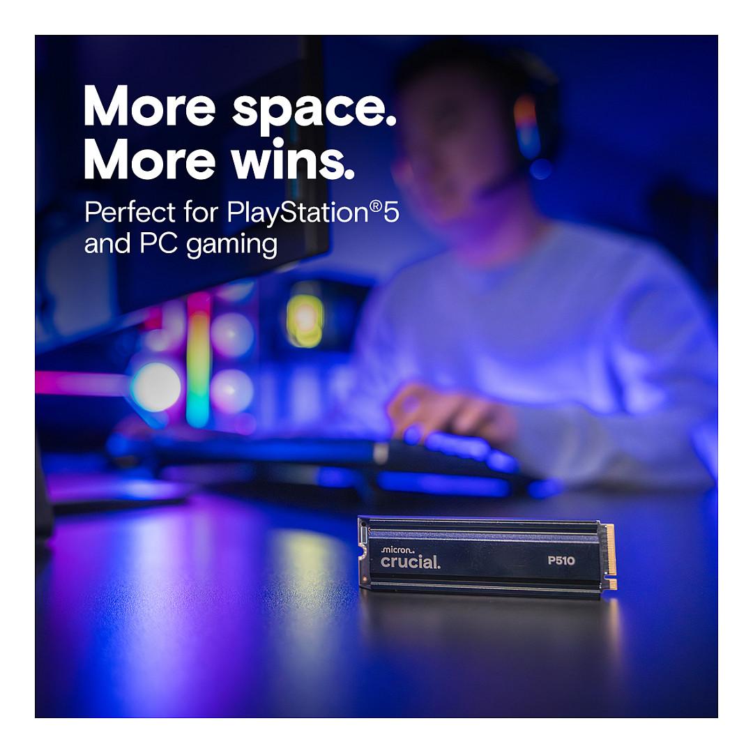 SSD e Brendshme Crucial P510 / 1TB / M.2 2280 / PCIe 5.0 x4 - 3