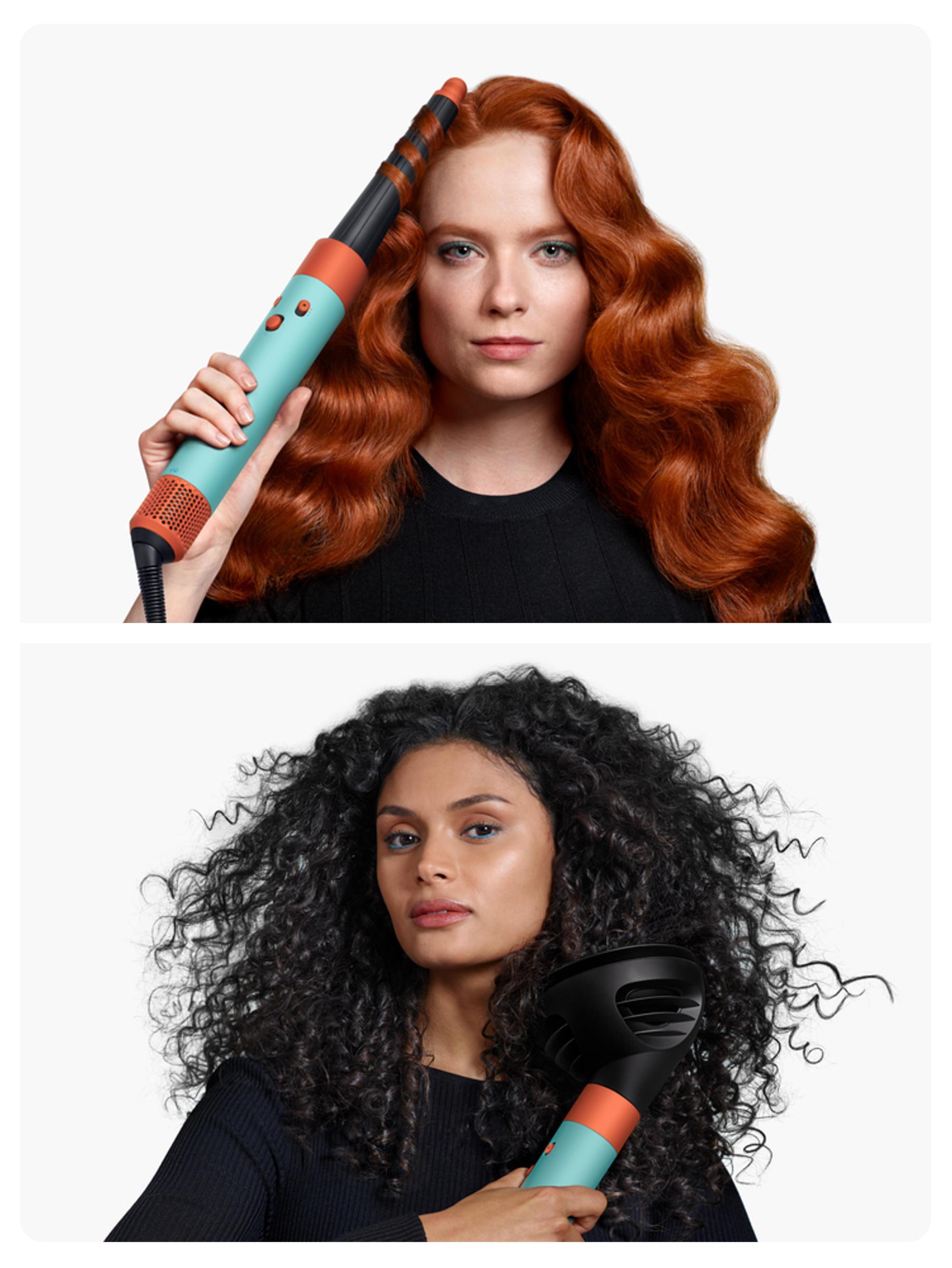 Stilues për flokë Dyson Airwrap i.d. Curly+Coily / 533736-01 – Portokalli/Gjelbër - 3