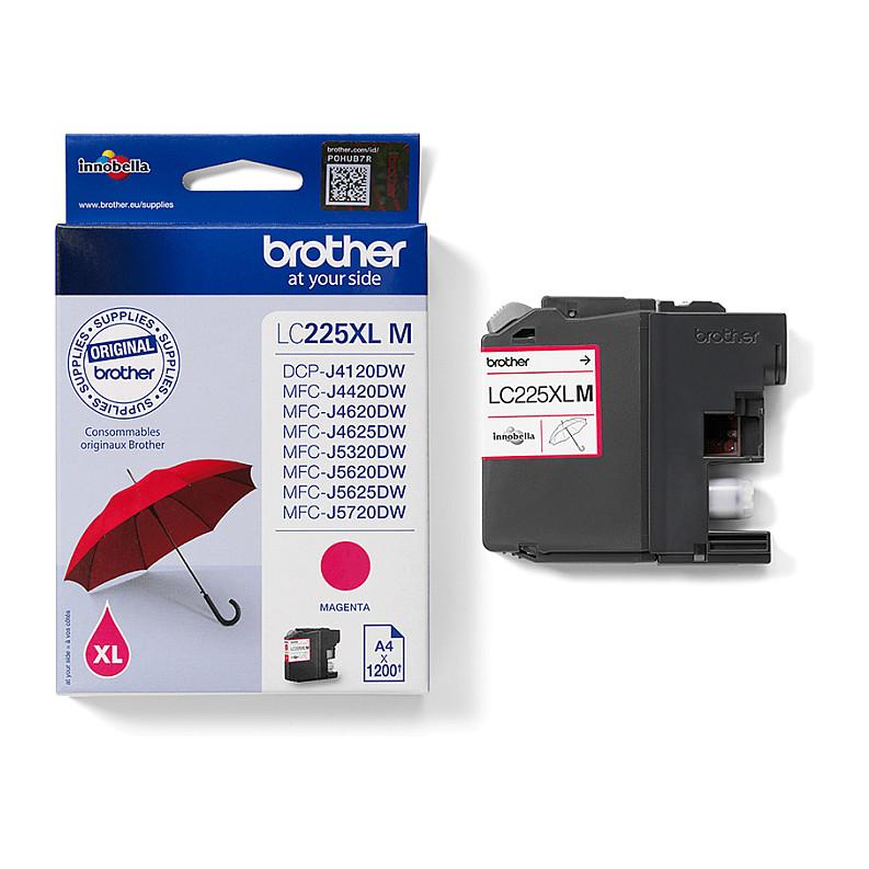 INK Brother LC-225XL-M deri në 1.200 faqe sipas ISO/IEC 24711 - Rozë - 4