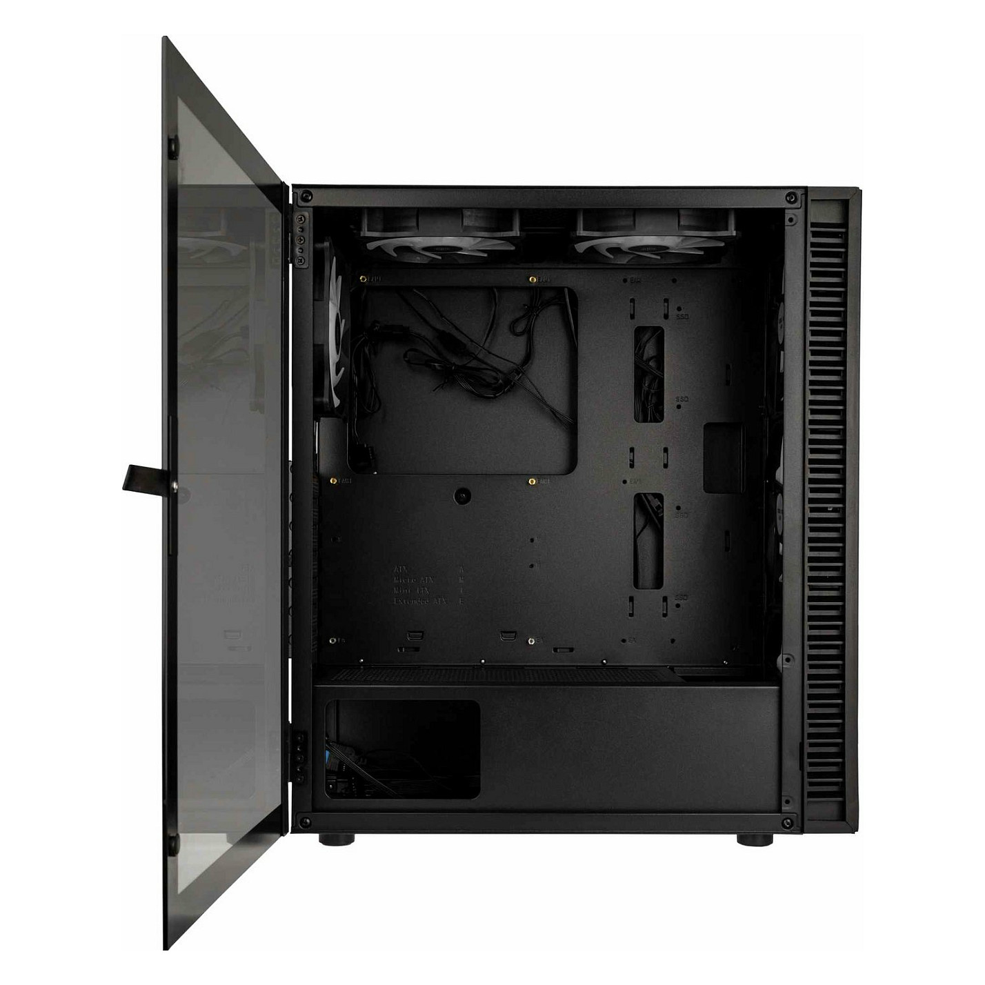 Kasë PC Kolink Observatory HF Mesh ARGB / Midi Tower / ATX / 6x ARGB Fan / Mesh - Zezë - 6
