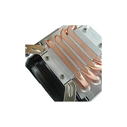 Ftohës për Procesor Dynatron K-17 / 3U / Aktiv / 92mm PWM Fan / 4× Heatpipe / LGA1150/1151/1155/1156/1200 – Zezë - 3